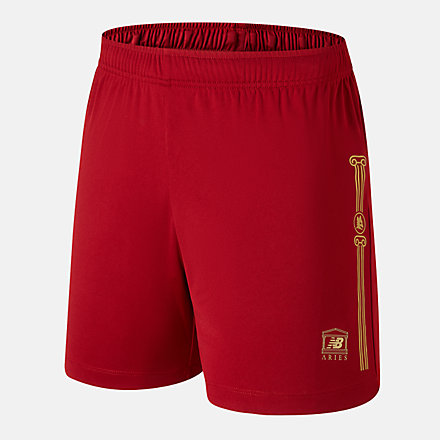 New Balance Pantalones cortos AS Roma X Aries Hombre, MS239942HME image number null