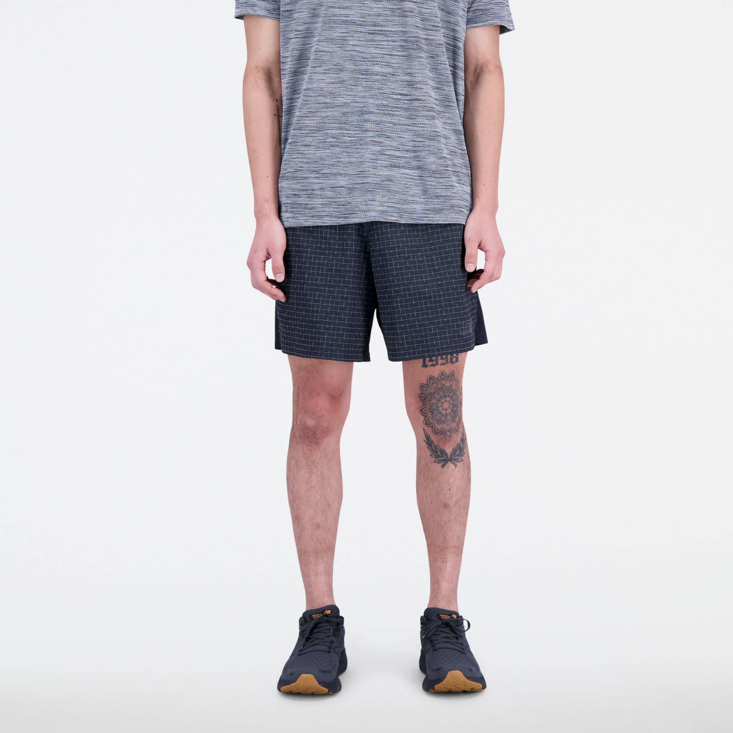 

New Balance Men's Impact Run Luminous 6 Inch Short Black - Black