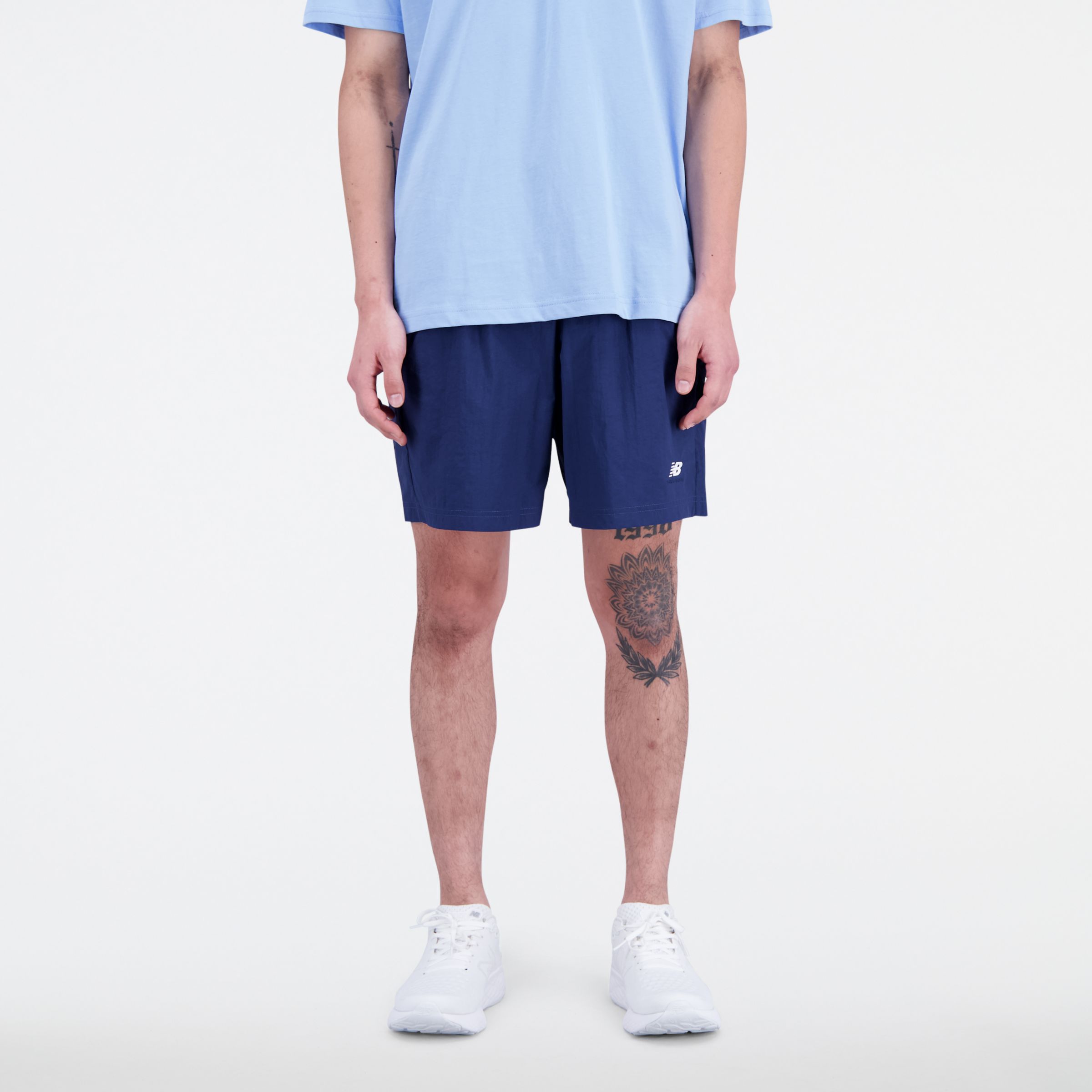 

New Balance Men's Sport Essentials Premium Woven Short Blue - Blue