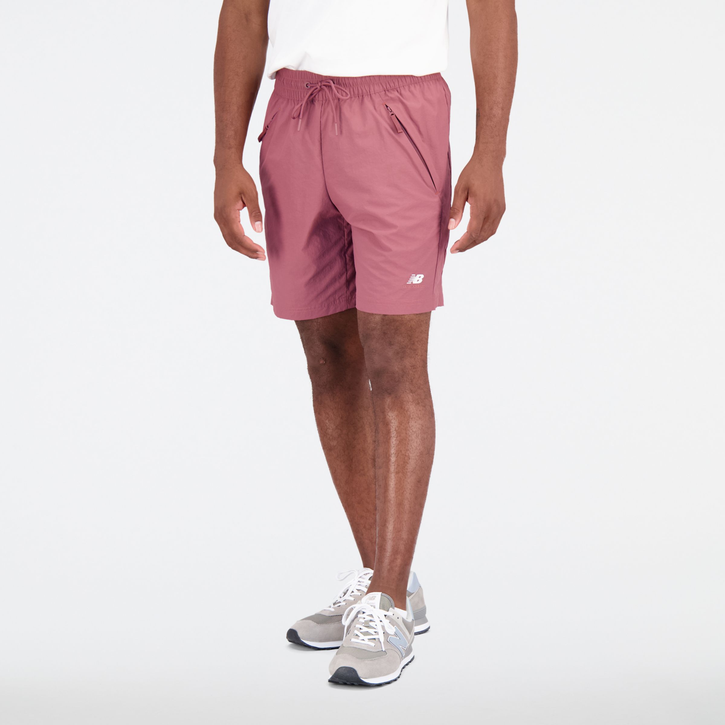 

New Balance Men's Sport Essentials Premium Woven Short Red - Red