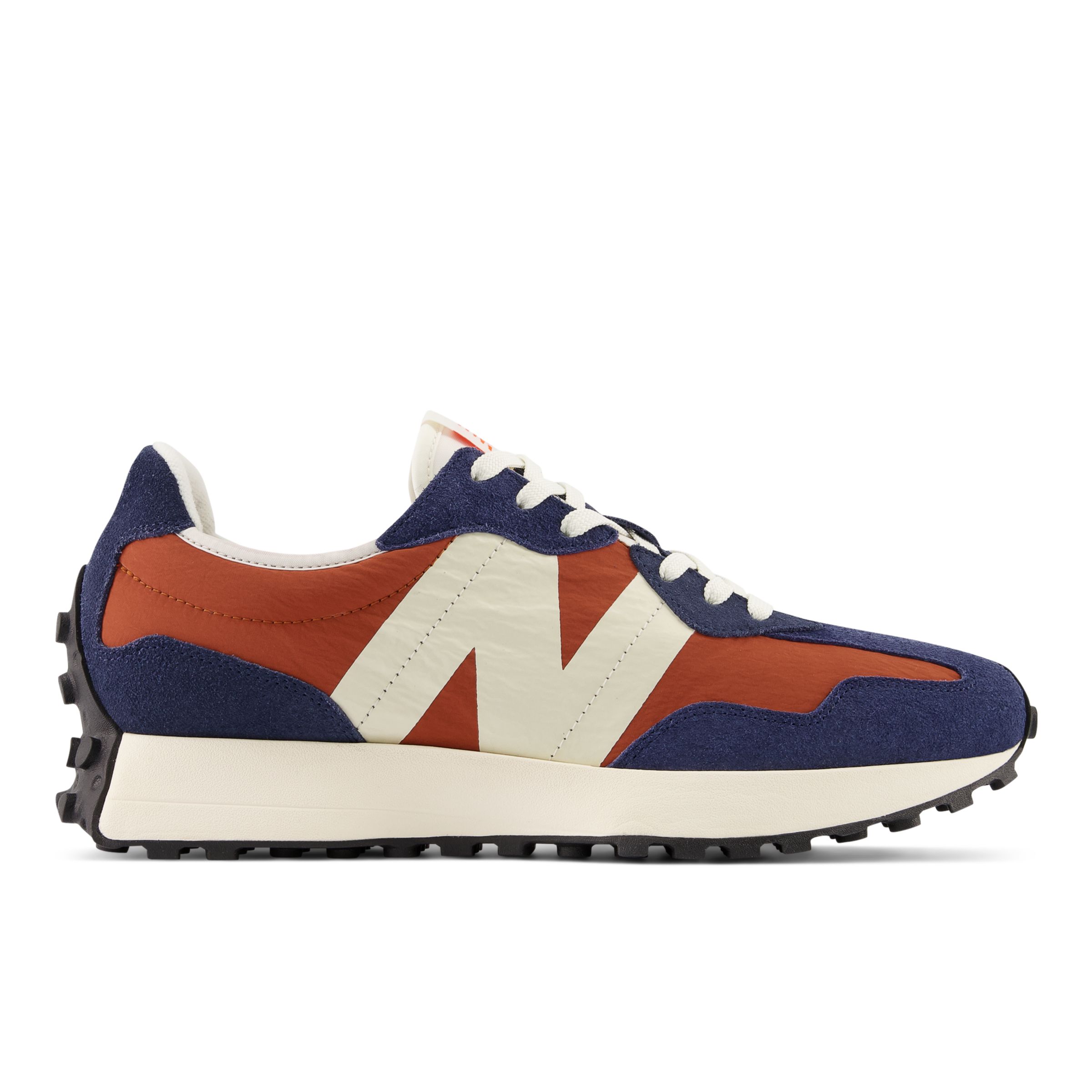 

New Balance Unisex 327 Brown/Black/White - Brown/Black/White