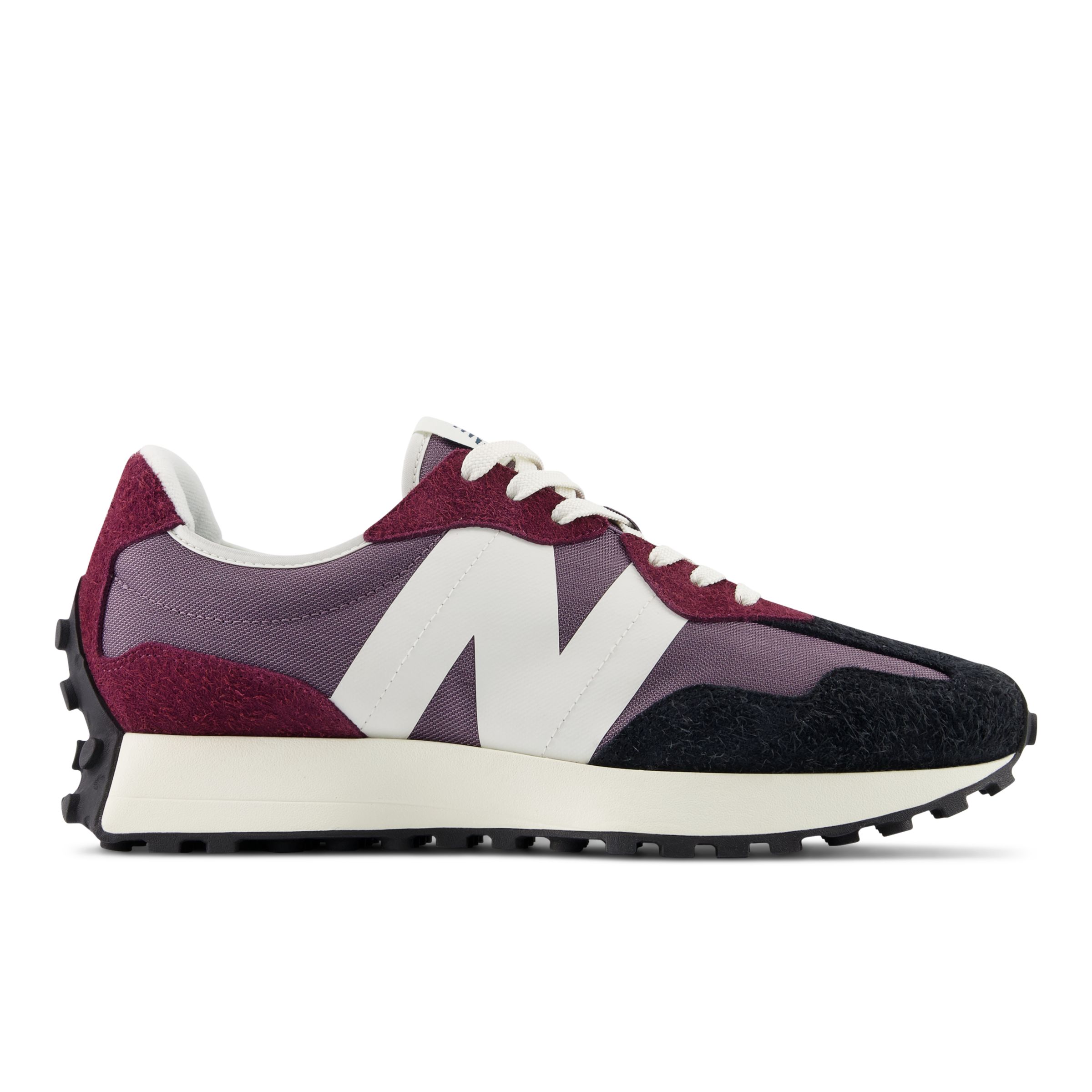 New Balance Hombre 327 in Morada/Violet, Suede/Mesh, Talla 36 - MS327HB