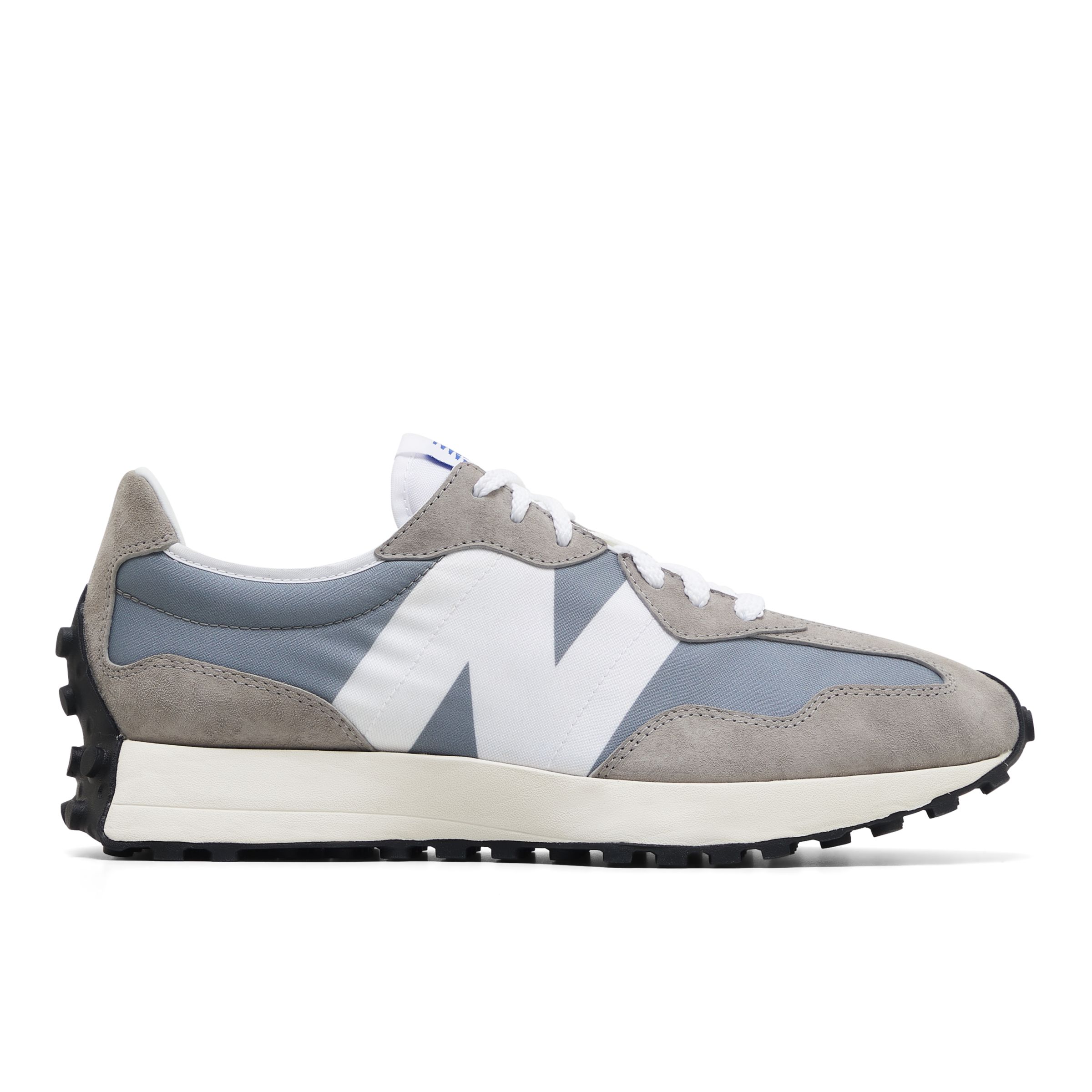 

New Balance Men's 327 Grey/White - Grey/White