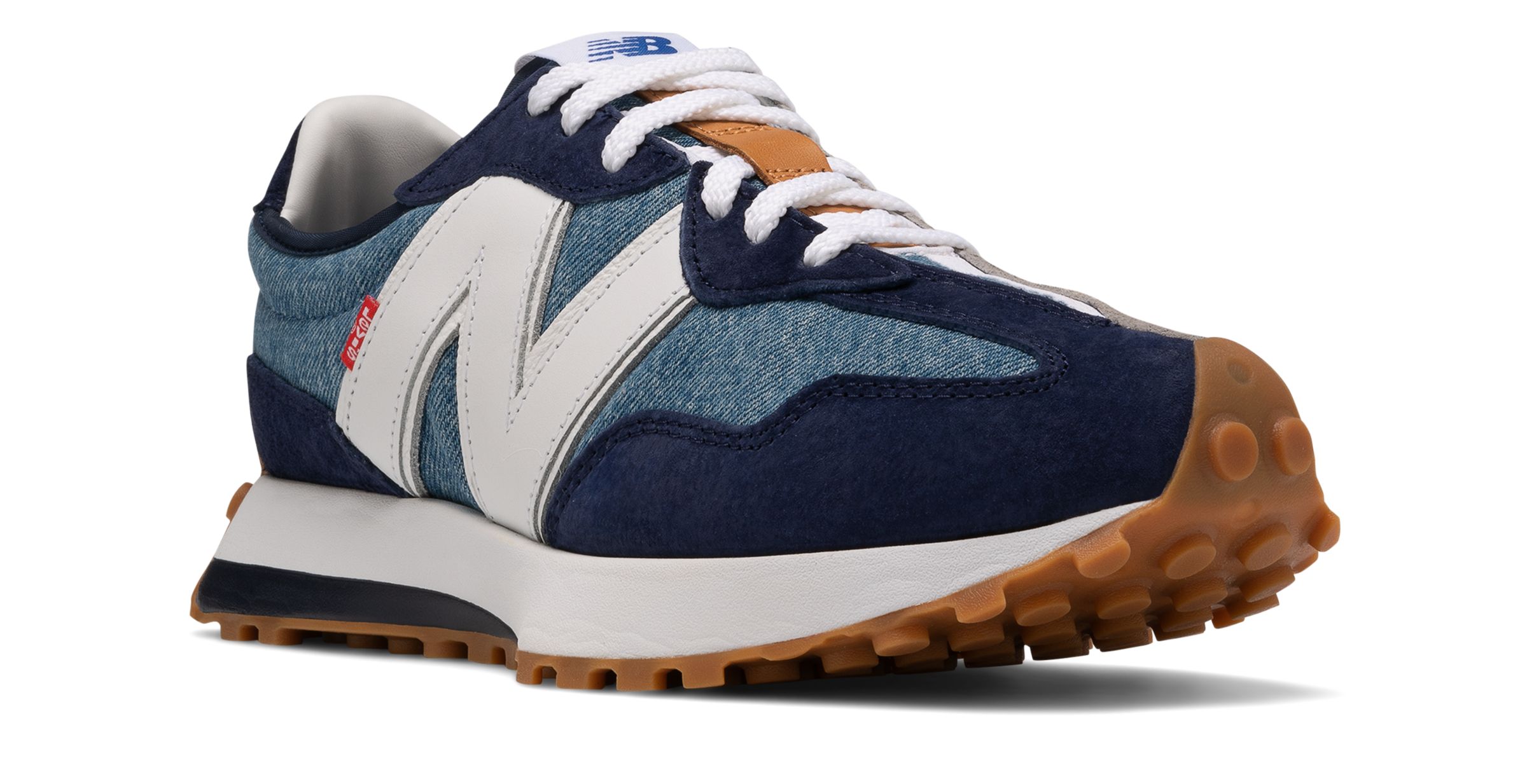 NB New Balance x Levis 327, MS327LVA, Navy with White