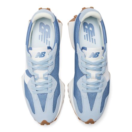 New Balance 327 Light Arctic Grey with Mercury Blue | Image 3