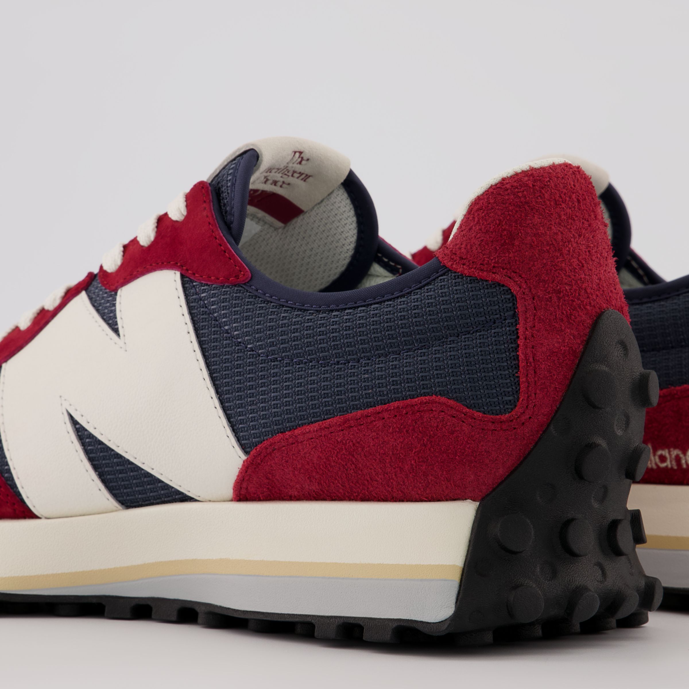 new balance 327 red navy