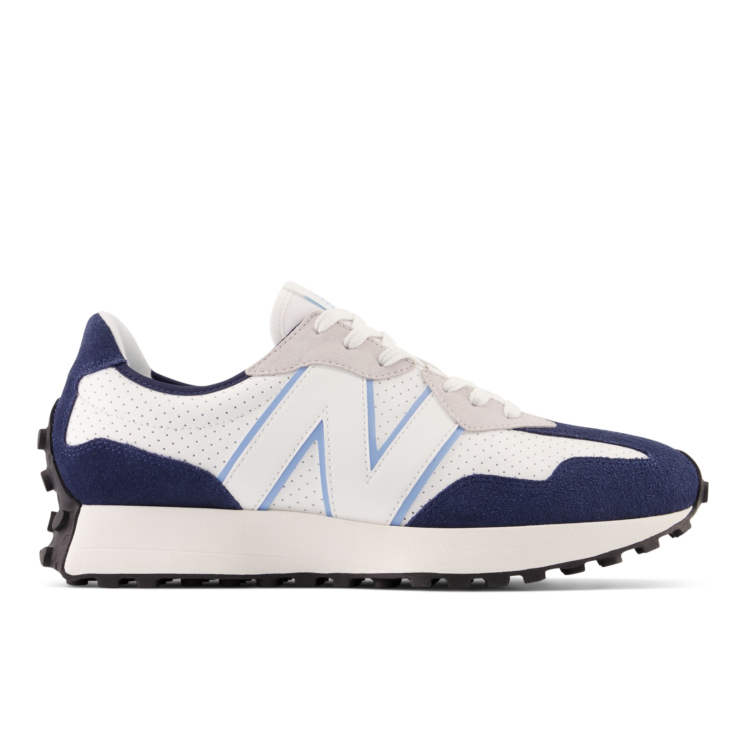 

New Balance Men's 327 Blue/White - Blue/White