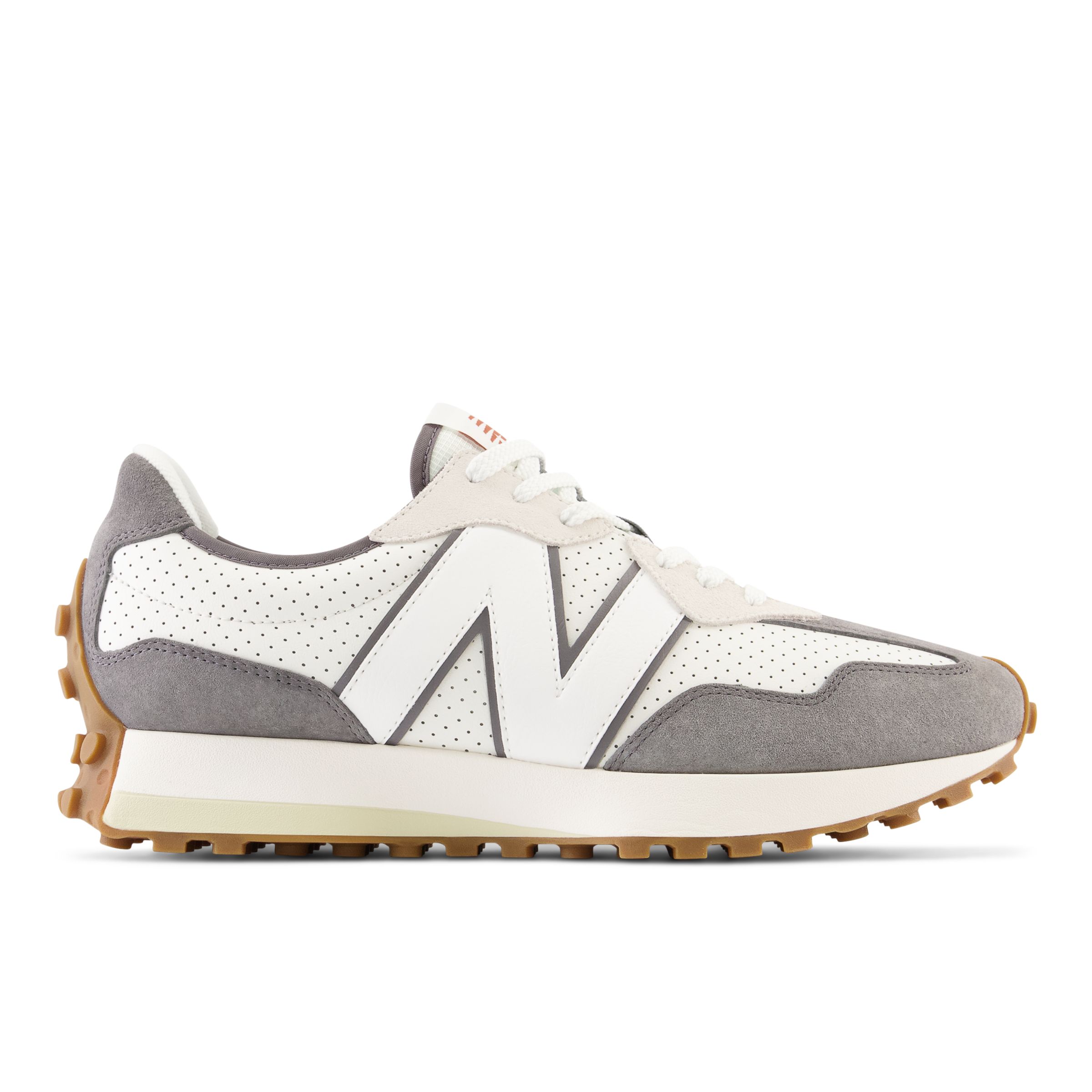 

New Balance Unisex 327 Grey/White - Grey/White