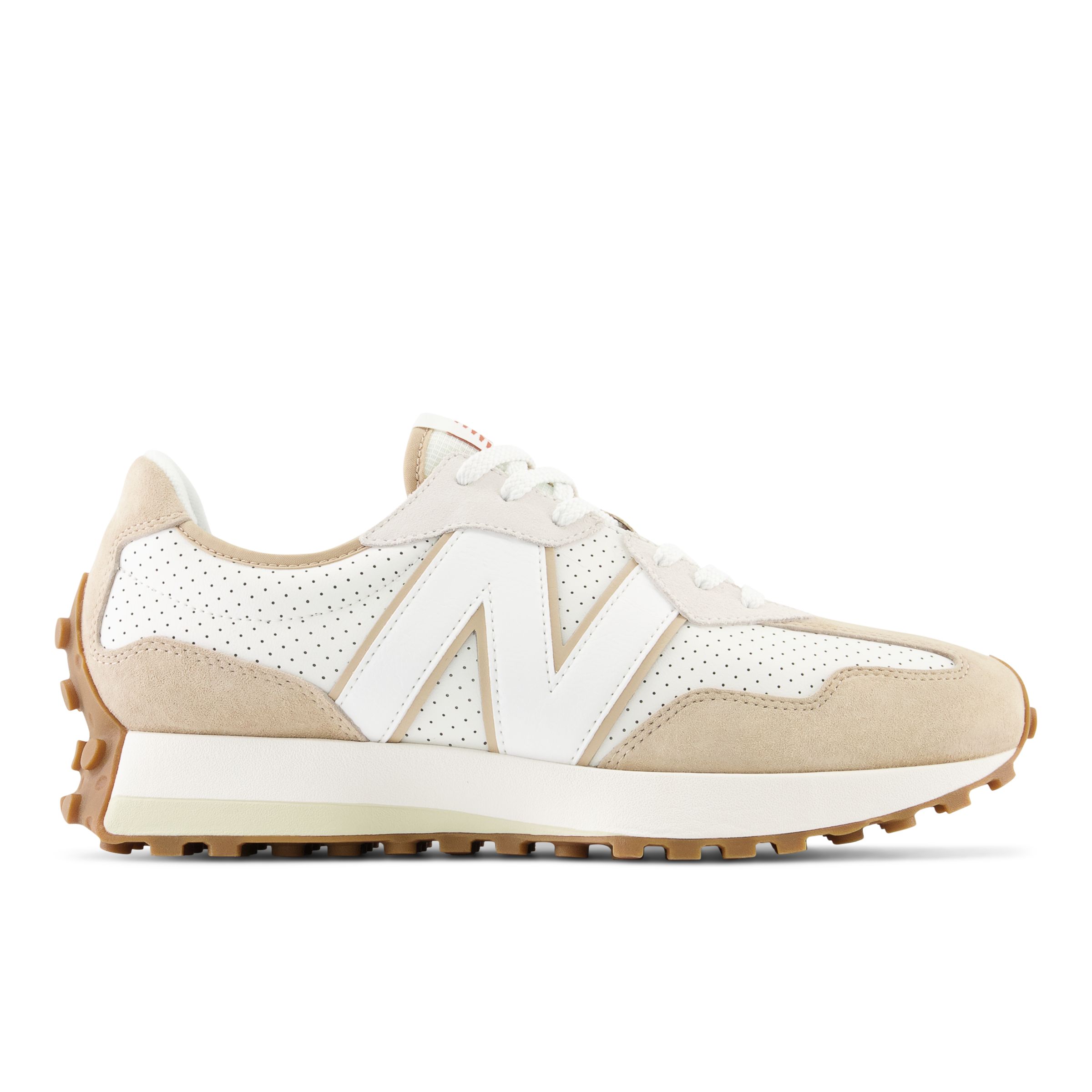 

New Balance Unisex 327 Beige/White - Beige/White