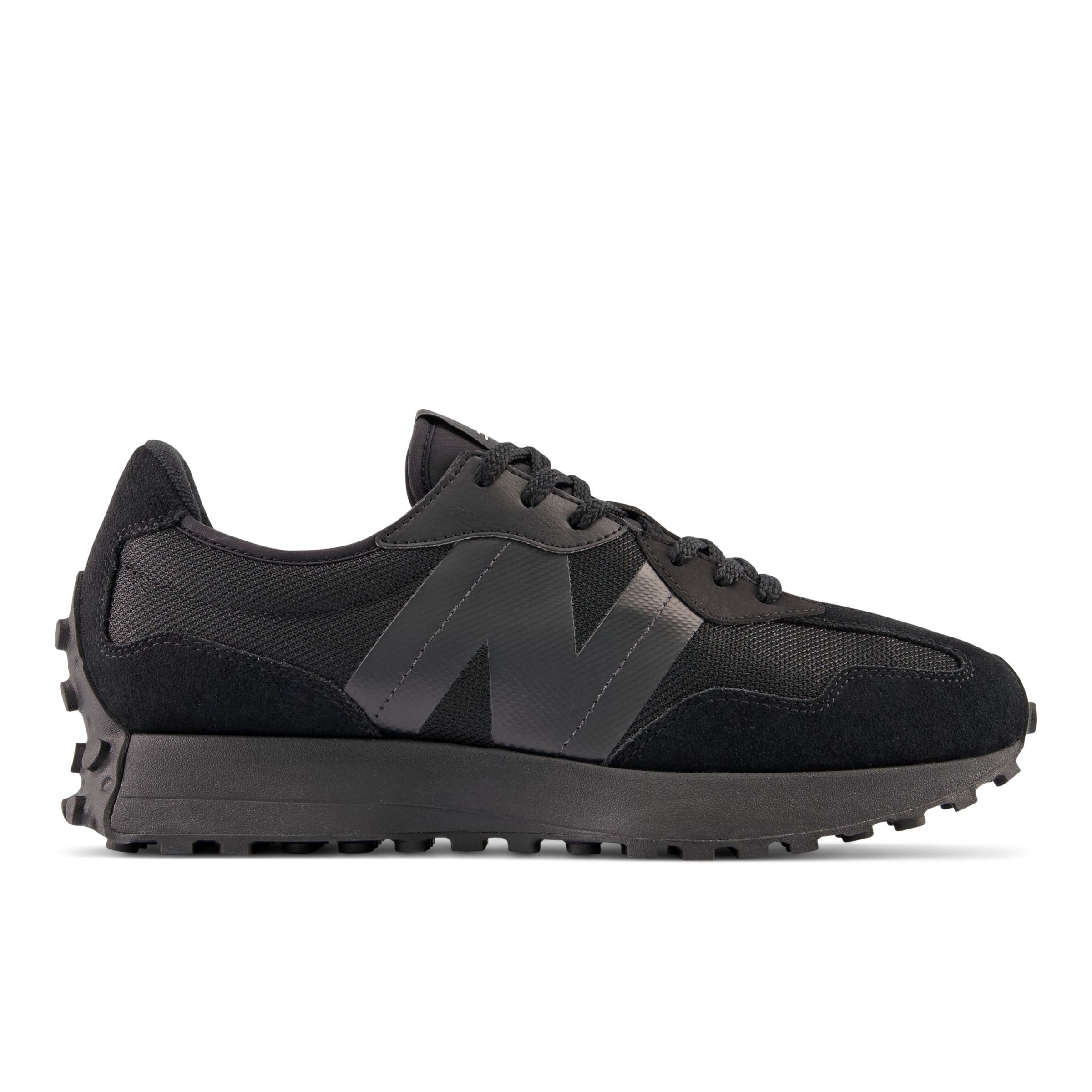 New Balance Homme 327 en Noir/Gris, Textile - MS327SI