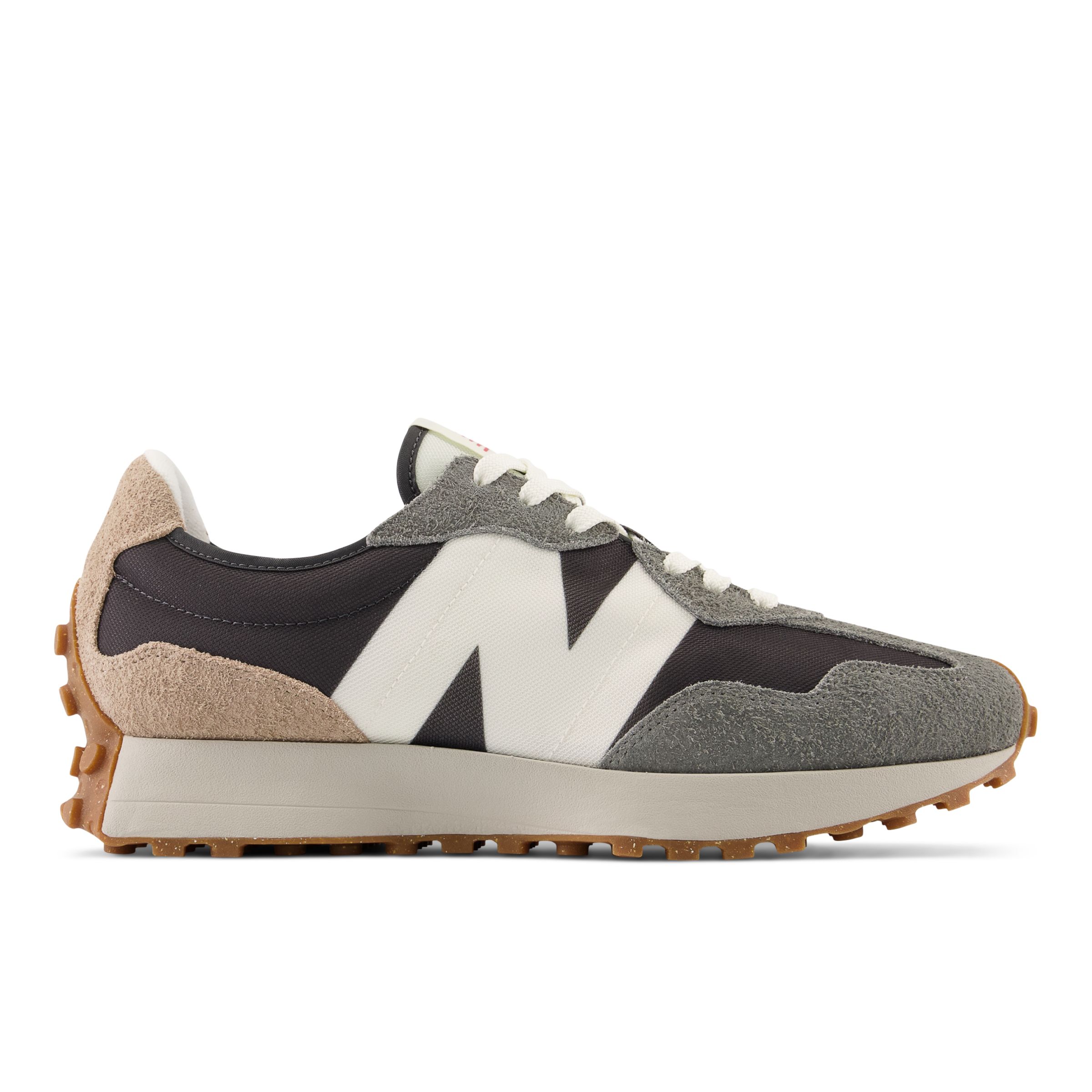 New Balance Hombre 327 in Gris/Gris, Textile, Talla 36 - MS327UD