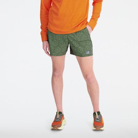 Men's Impact Run AT Printed 5 Inch Short Running - New Balance