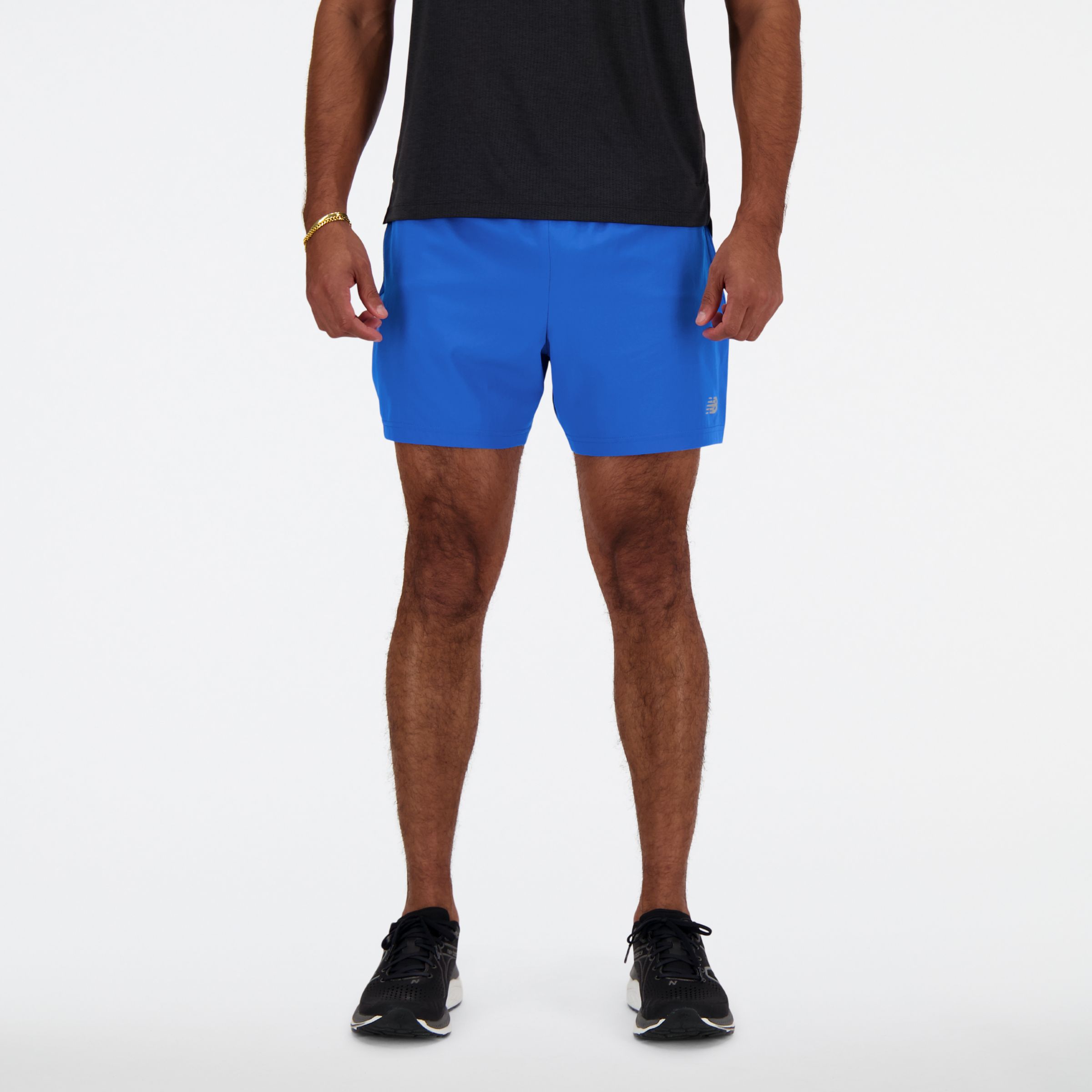 New Balance Men's Sport Essentials Short 5" In Blue