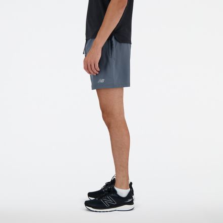 New Balance Short Running Hombre Accelerate 5 Inch Neg Ras - $ 23.480