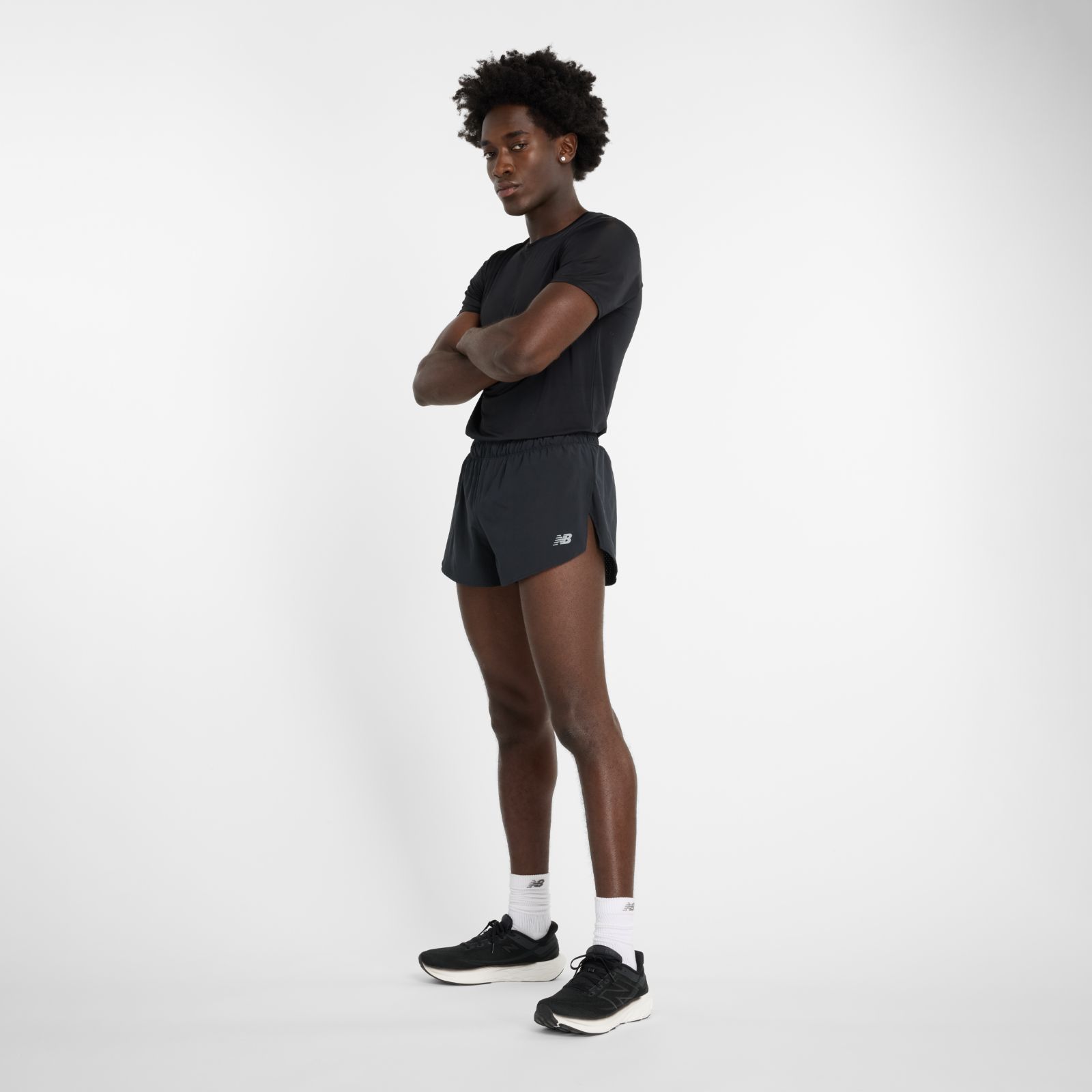Мужские брюки New Balance RC Split Short 3" — фото 2