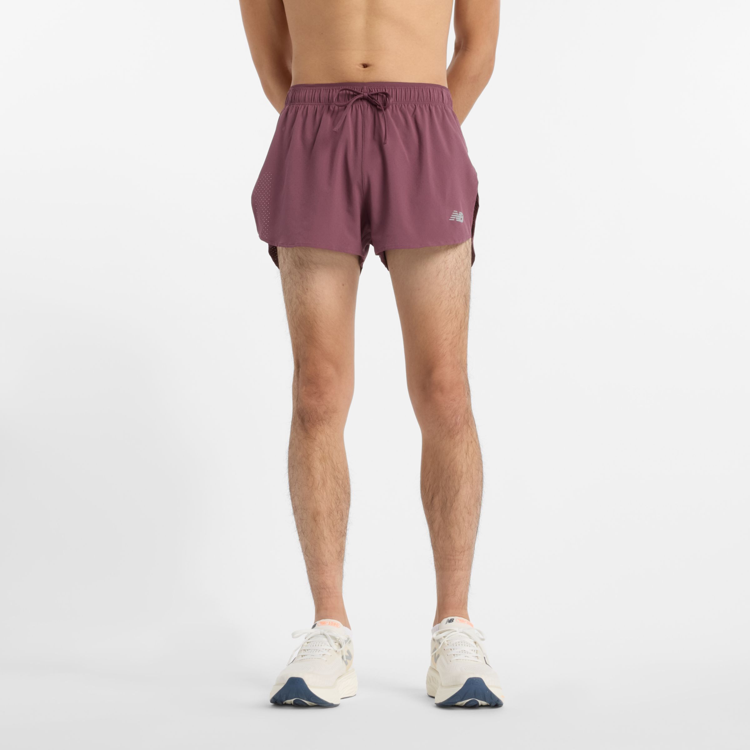 

New Balance Men's RC Split Short 3" Purple - Purple