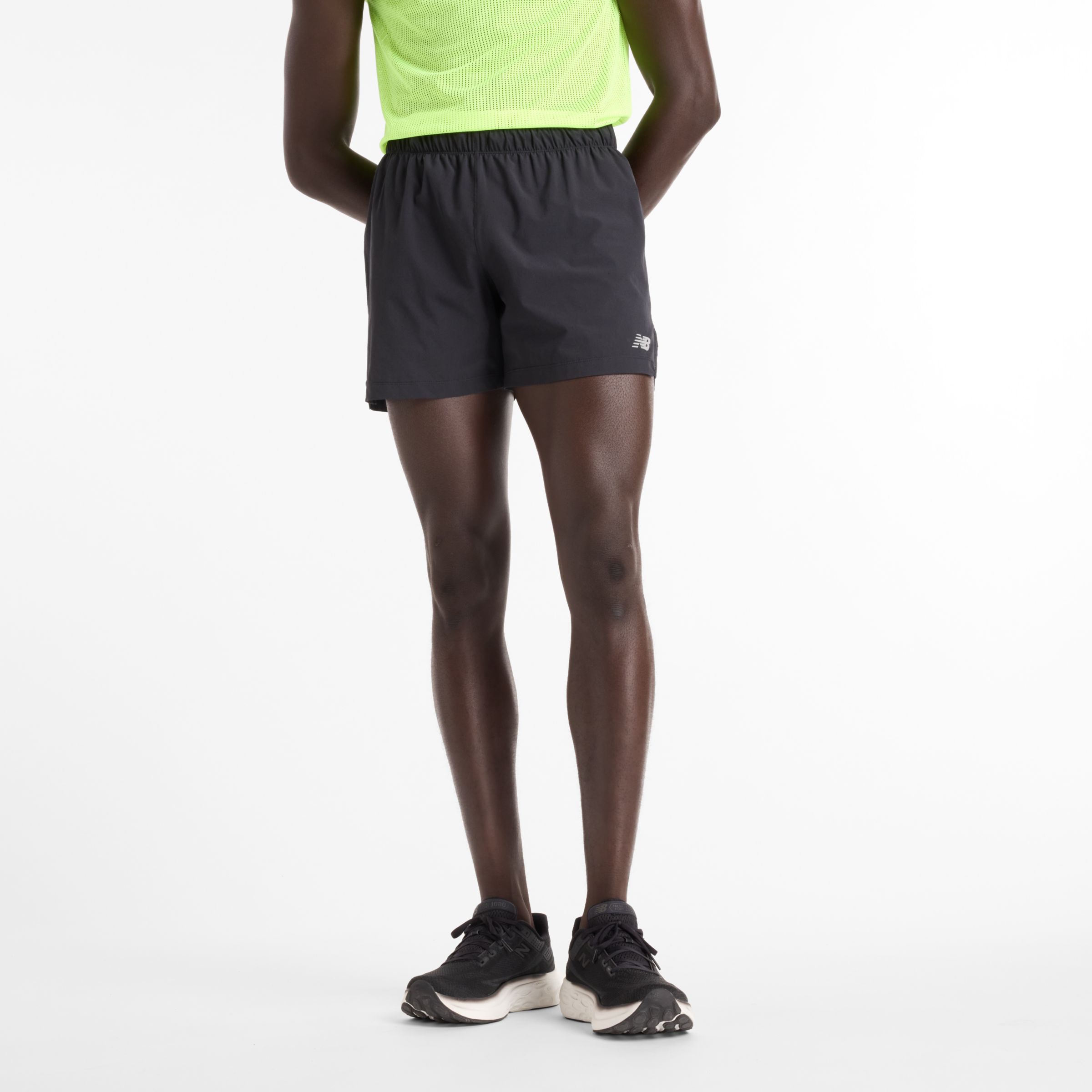 뉴발란스 New Balance RC Short 5,BLACK