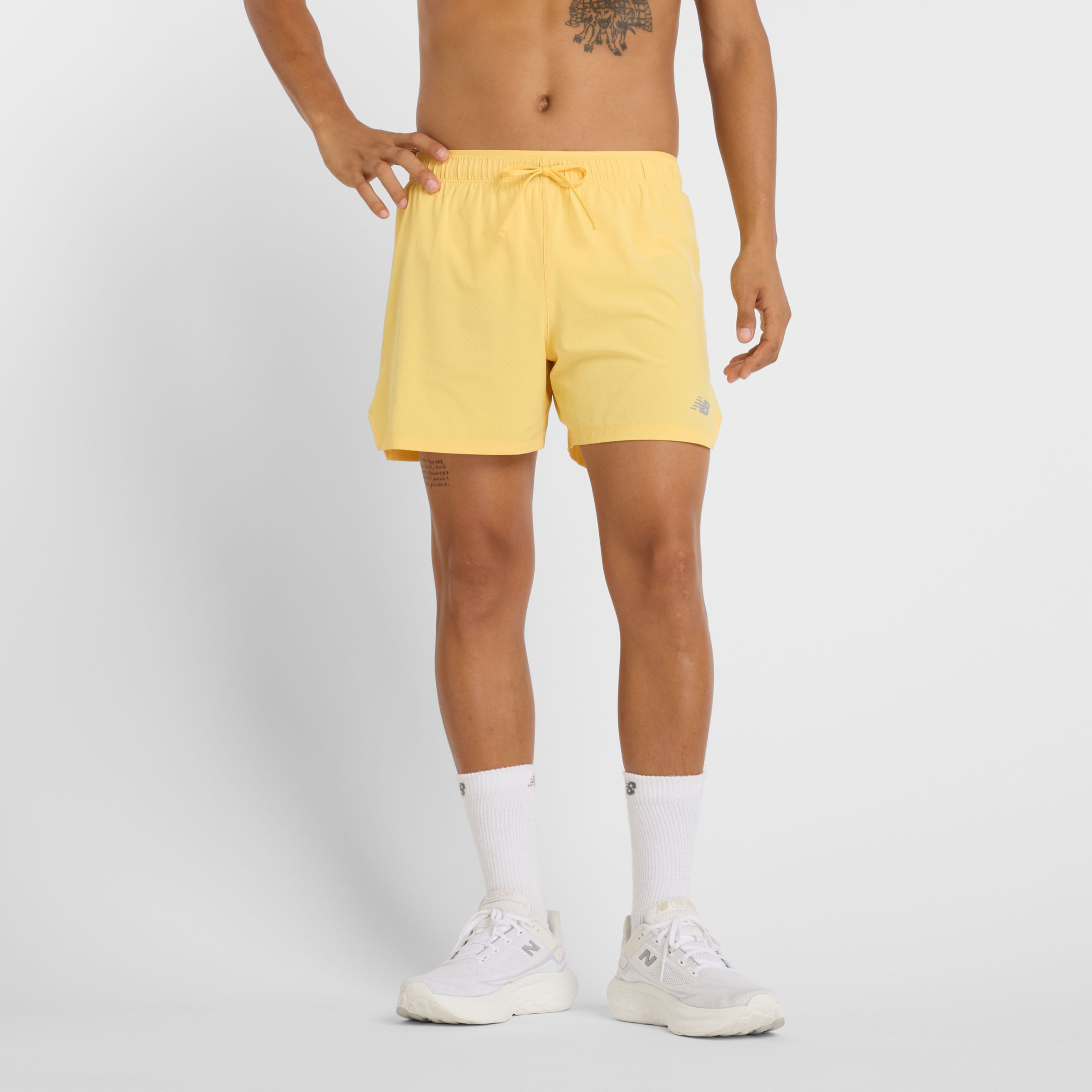 

New Balance Men's RC Short 5" Orange - Orange