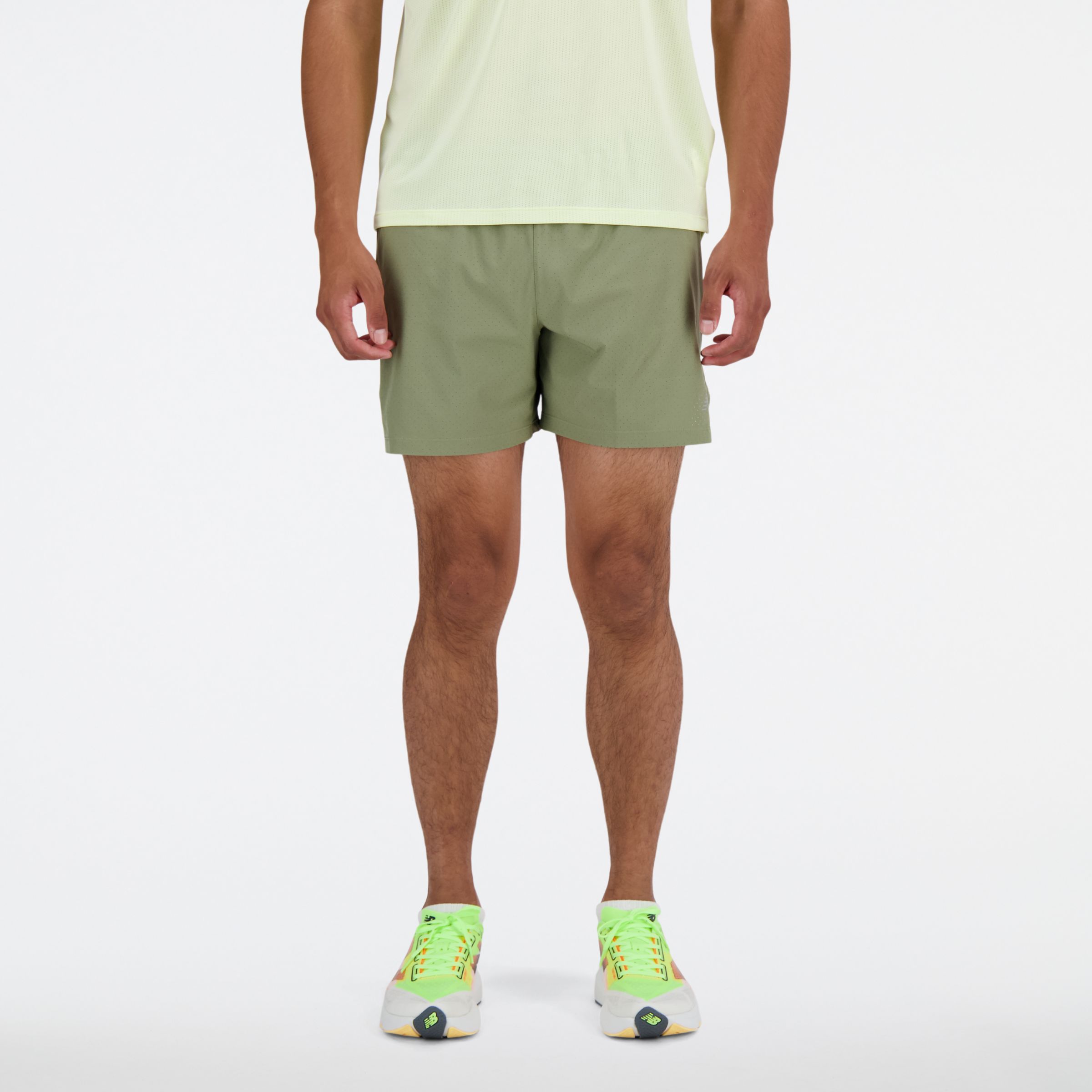 

New Balance Men's RC Short 5" Green - Green