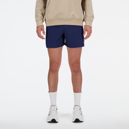 NEW BALANCE Straight-Leg Logo-Print Shell Shorts for Men