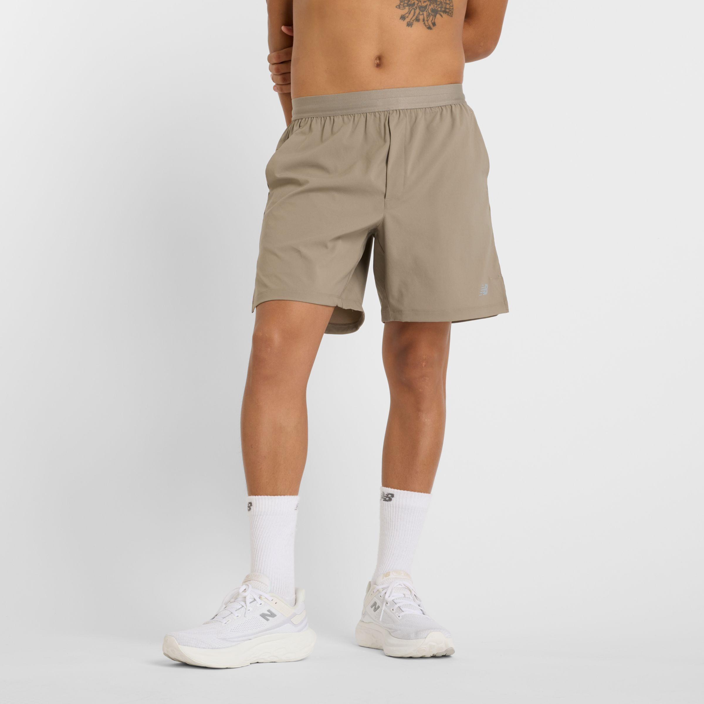 NEW BALANCE MEN'S AC LINED SHORT 7" 