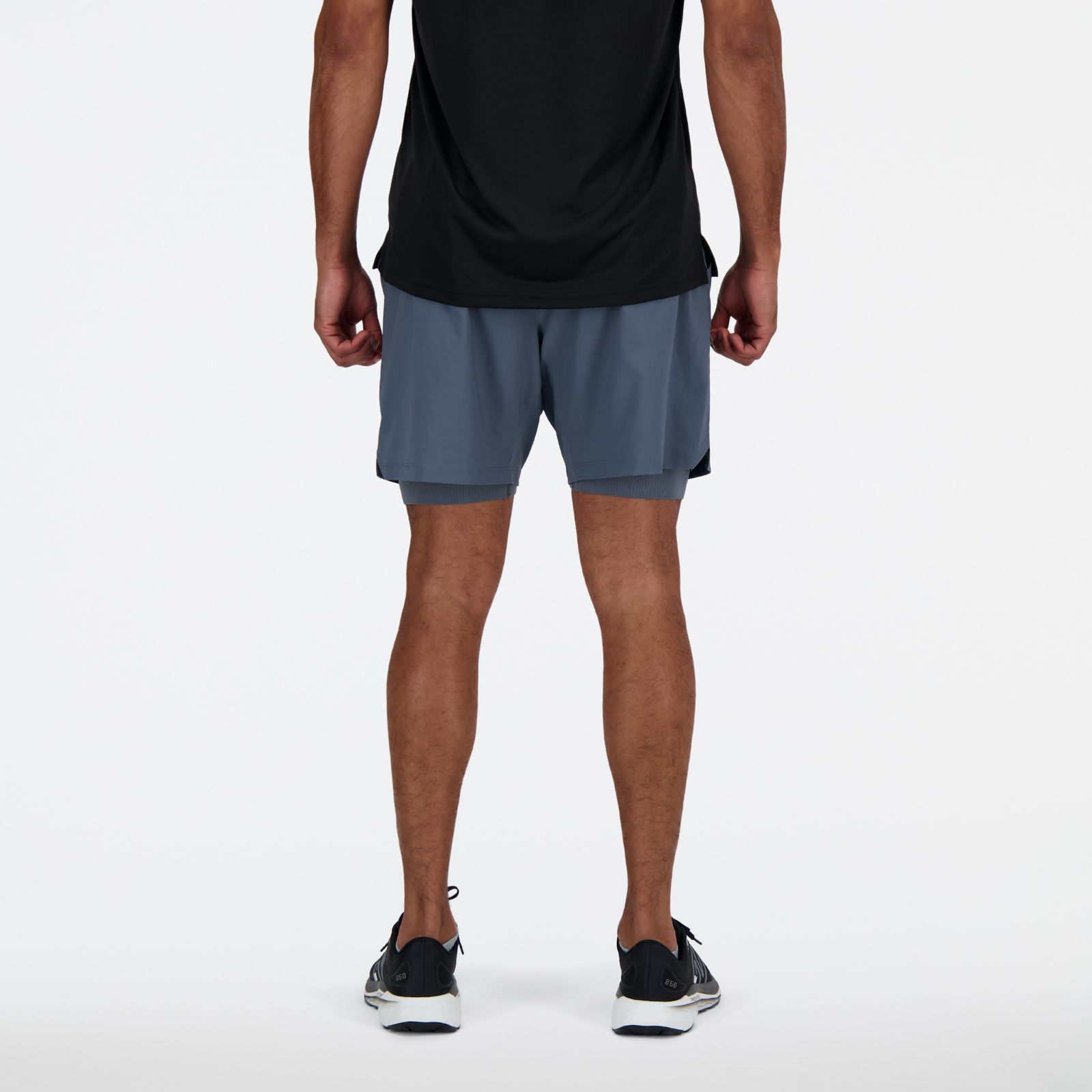 Мужские шорты New Balance AC Lined с подкладкой — фото 3