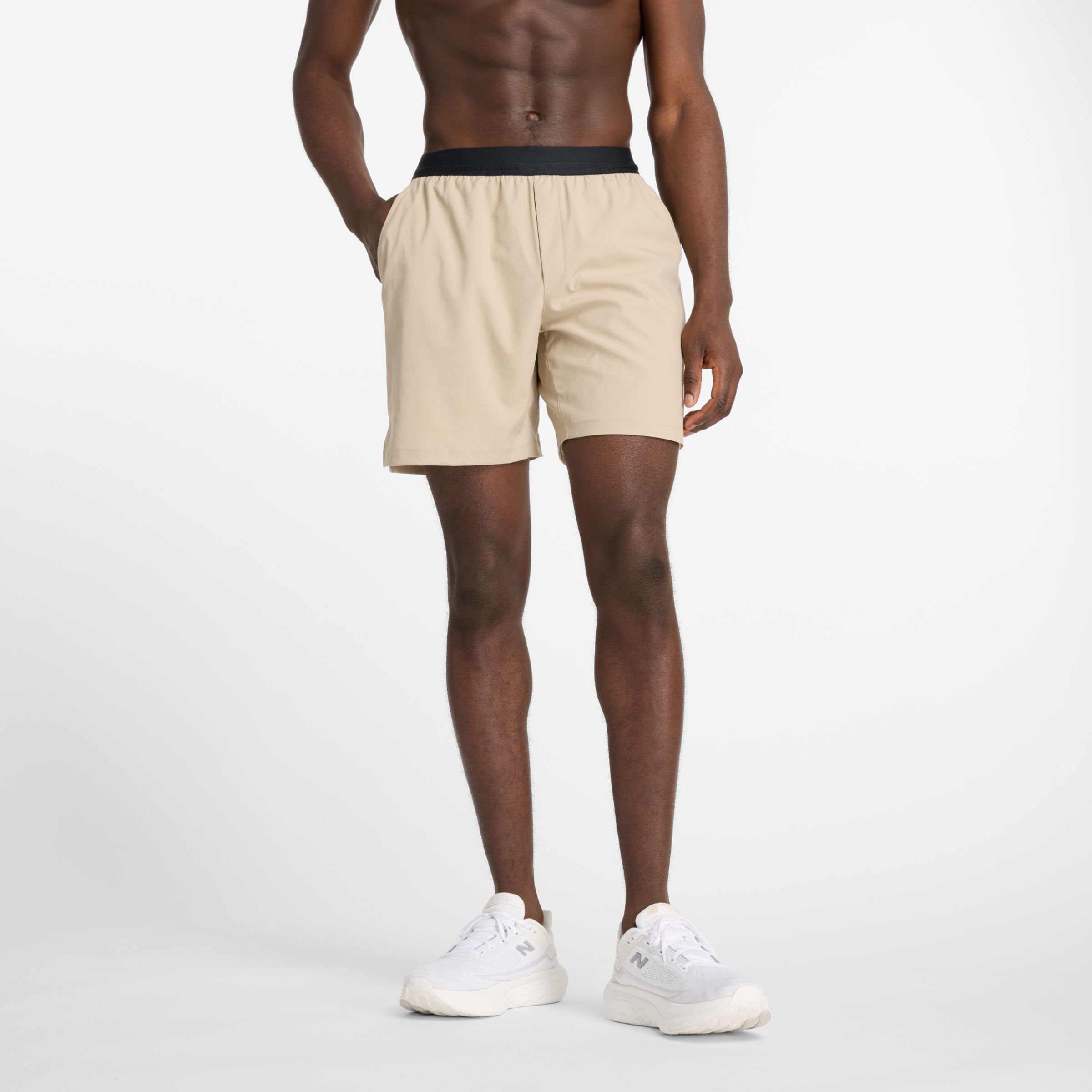 

New Balance Men's AC Lined Short 7" Grey - Grey