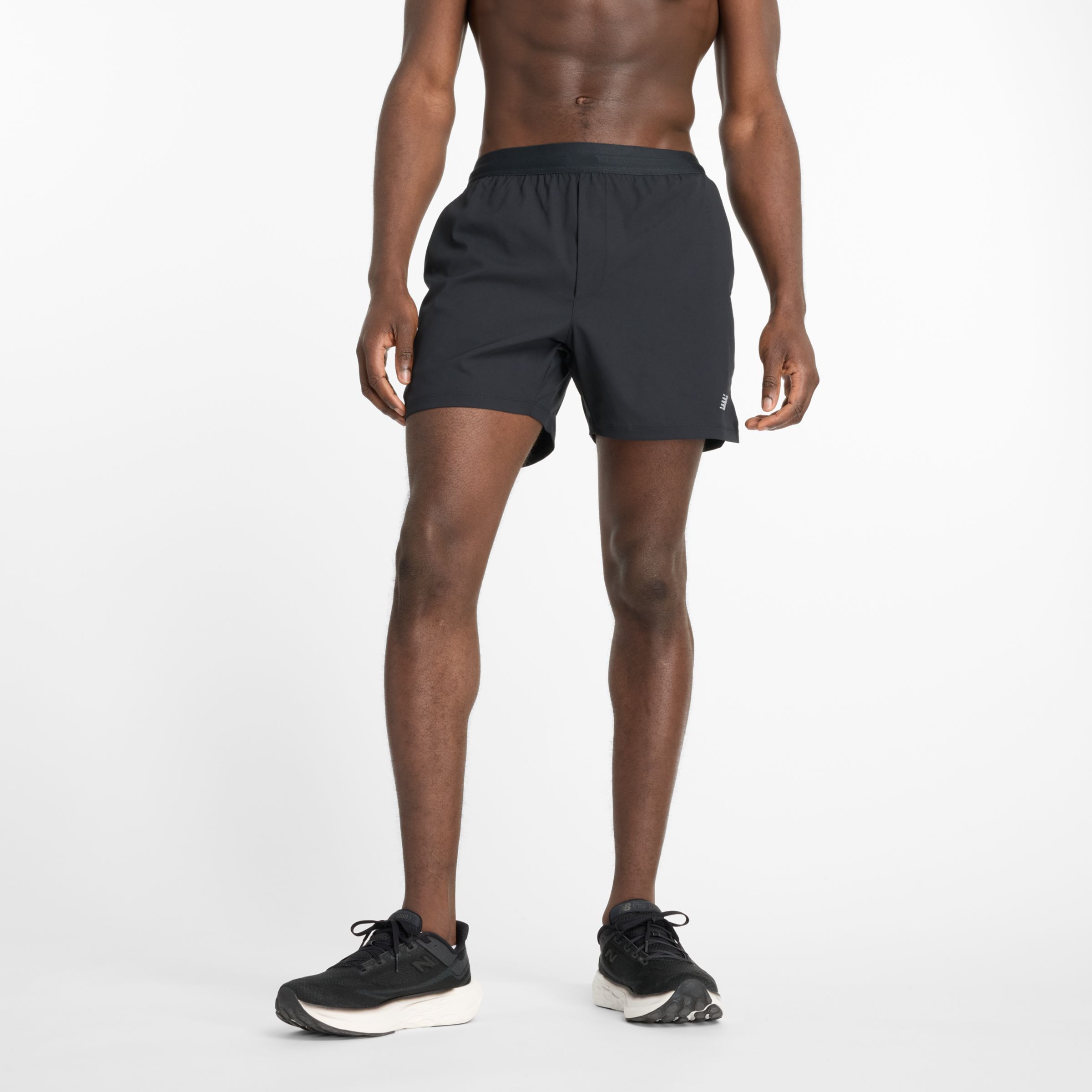 뉴발란스 New Balance AC Lined Short 5,BLACK