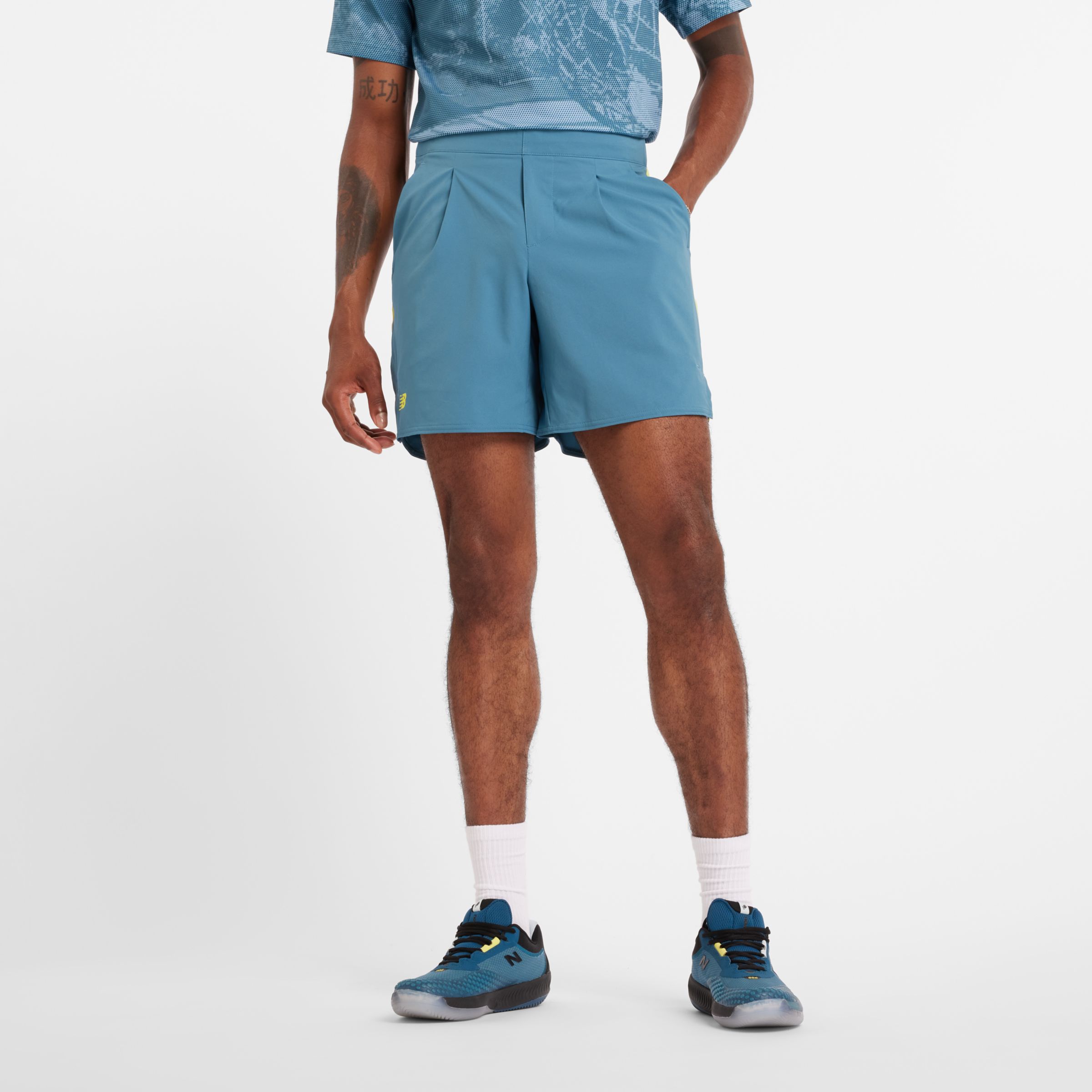 

New Balance Men's Tournament Short Blue - Blue
