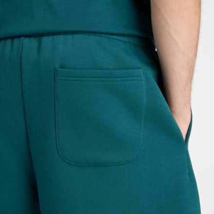 Sport Essentials Fleece Short 7", BLACK with WHITE, MS41504AAV