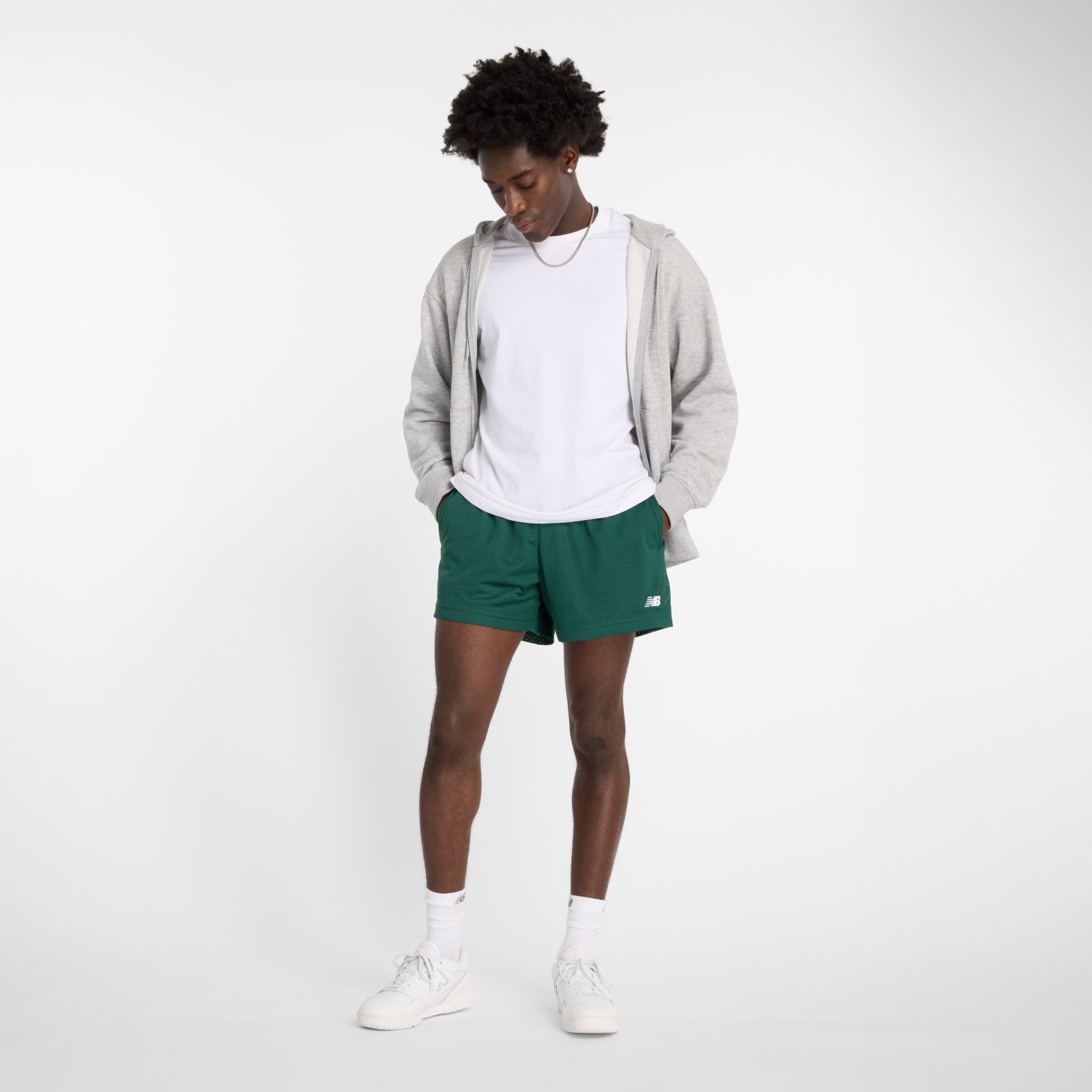 Мужские брюки New Balance Sport Essentials Mesh Short 5" — фото 2