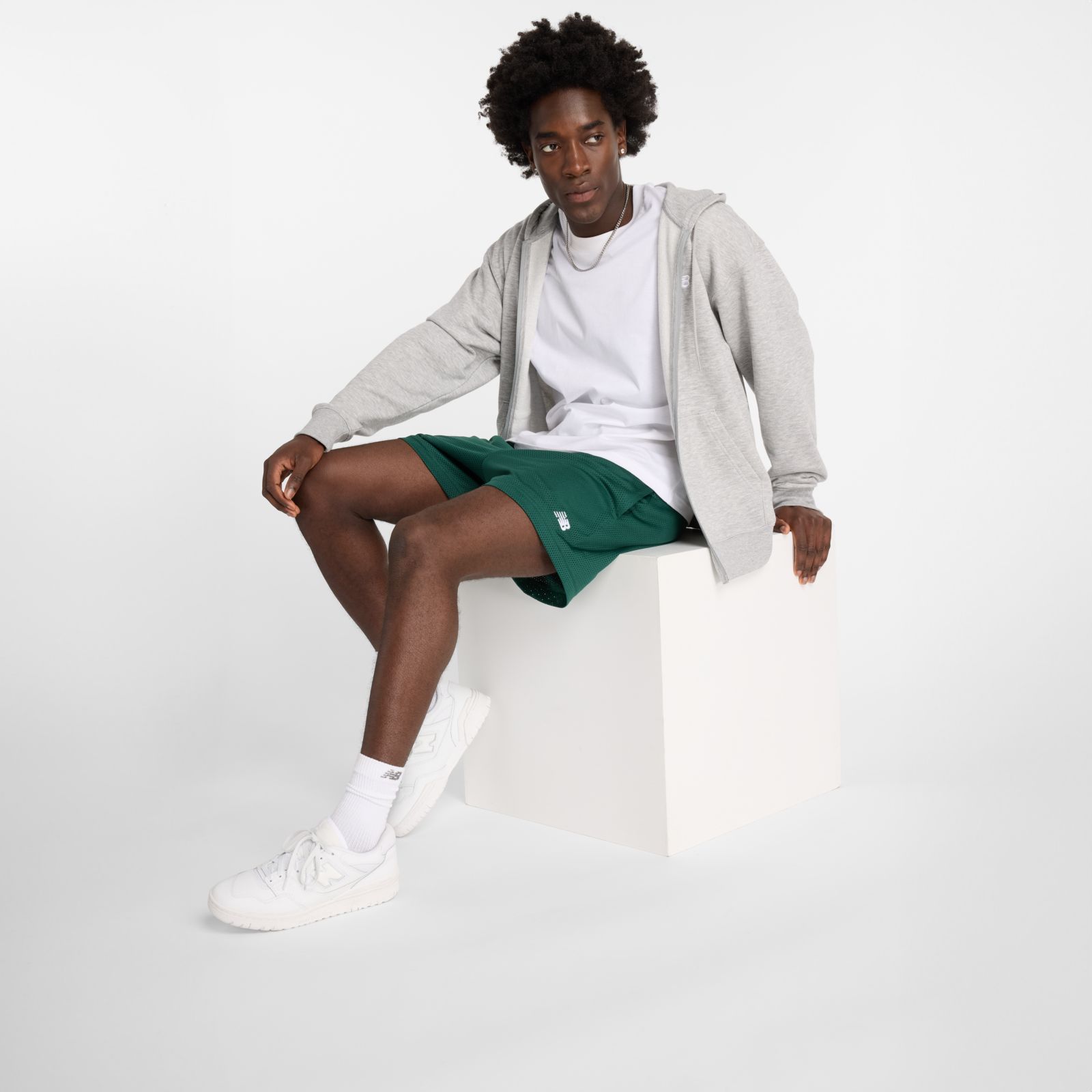 Мужские брюки New Balance Sport Essentials Mesh Short 5" — фото 6