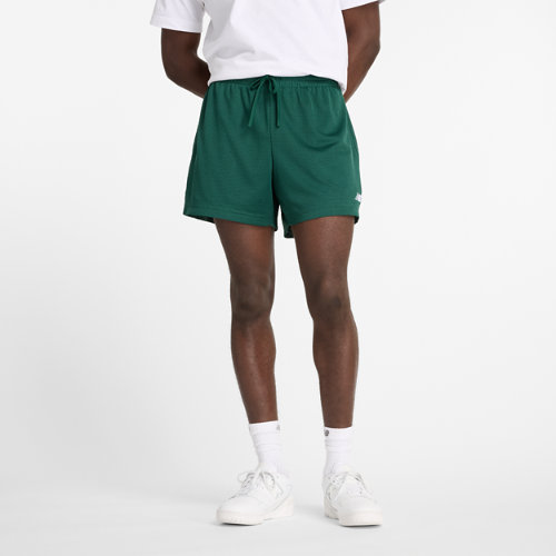 Shop New Balance Men's Sport Essentials Mesh Short 5" In Green