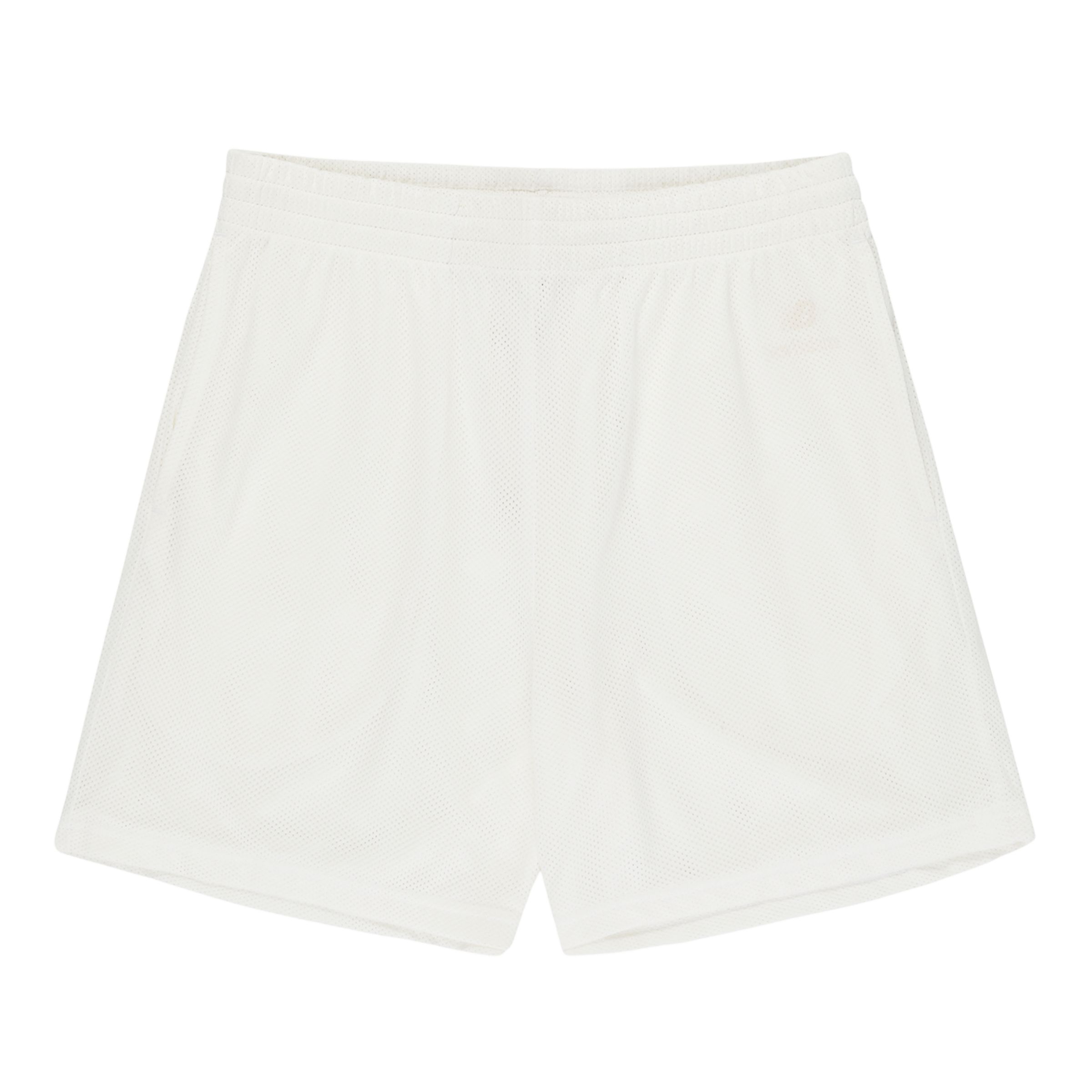 New Balance Homme MADE in USA Mesh Short en Blanc, Poly Knit, Taille M