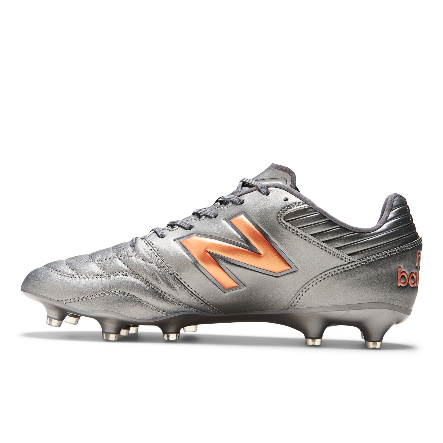 Мужские бутсы New Balance 442 v2 Pro FG, цвет: Серебристый / Графитовый — фото 3