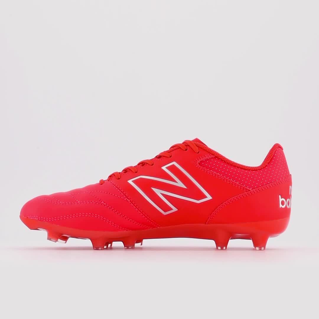 New balance soccer cleats mens red online