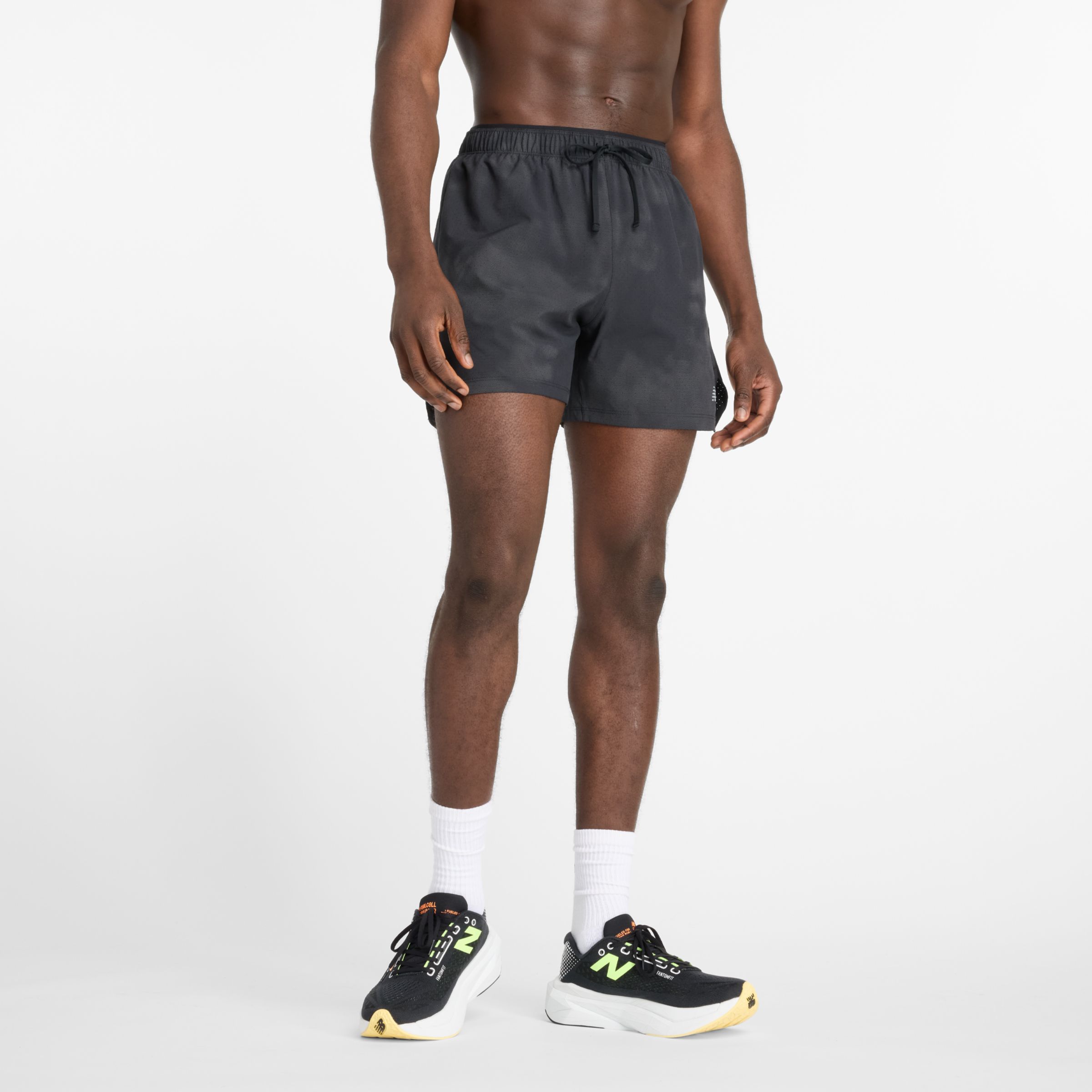 

New Balance Men's RC Reflective Short 5" Black - Black