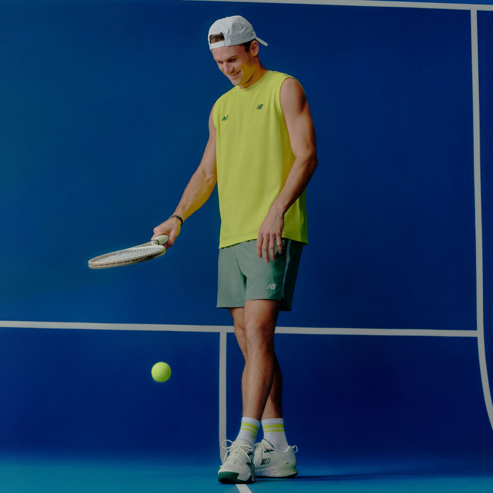 Мужские брюки New Balance Australian Open Tournament Short — фото 2