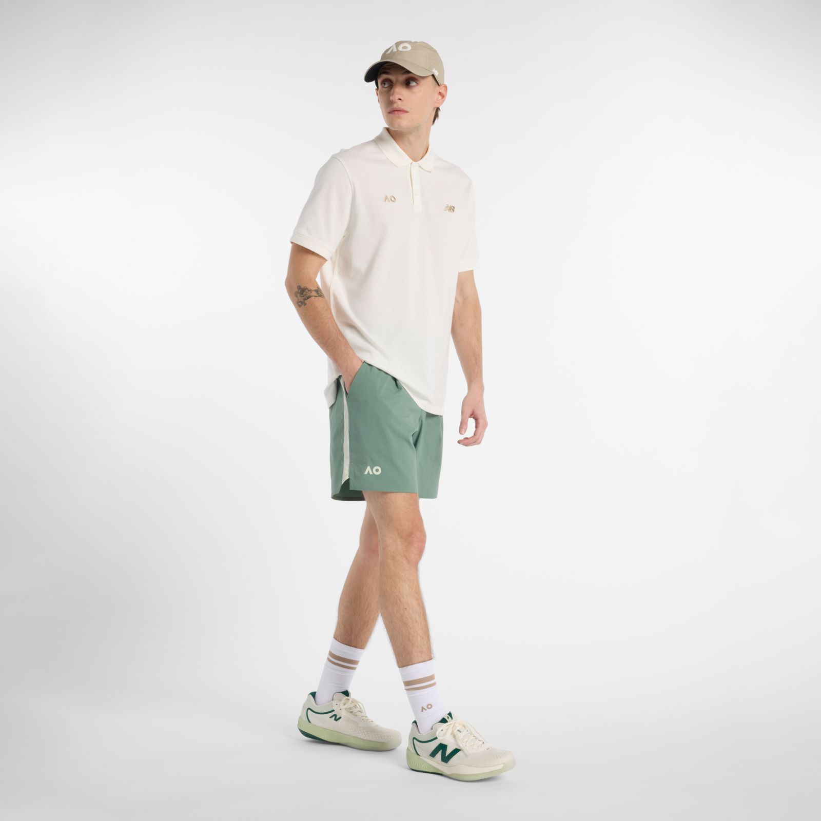 Мужские брюки New Balance Australian Open Tournament Short — фото 9