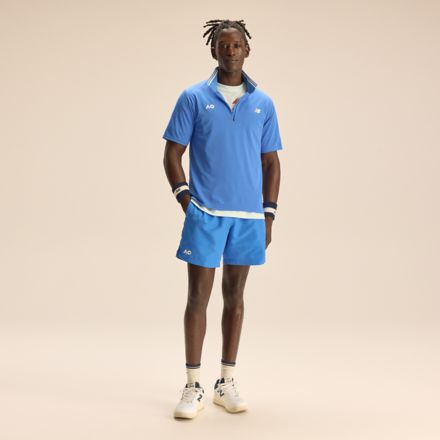 Australian Open NB Athletics Stretch Woven Short, NB NAVY, MS43501ABU2