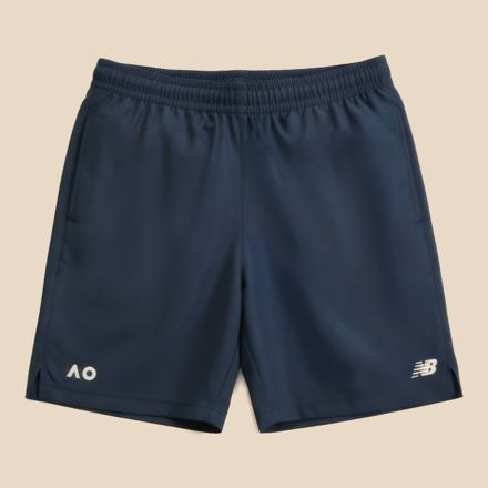 Australian Open NB Athletics Stretch Woven Short, NB NAVY, MS43501ANNY