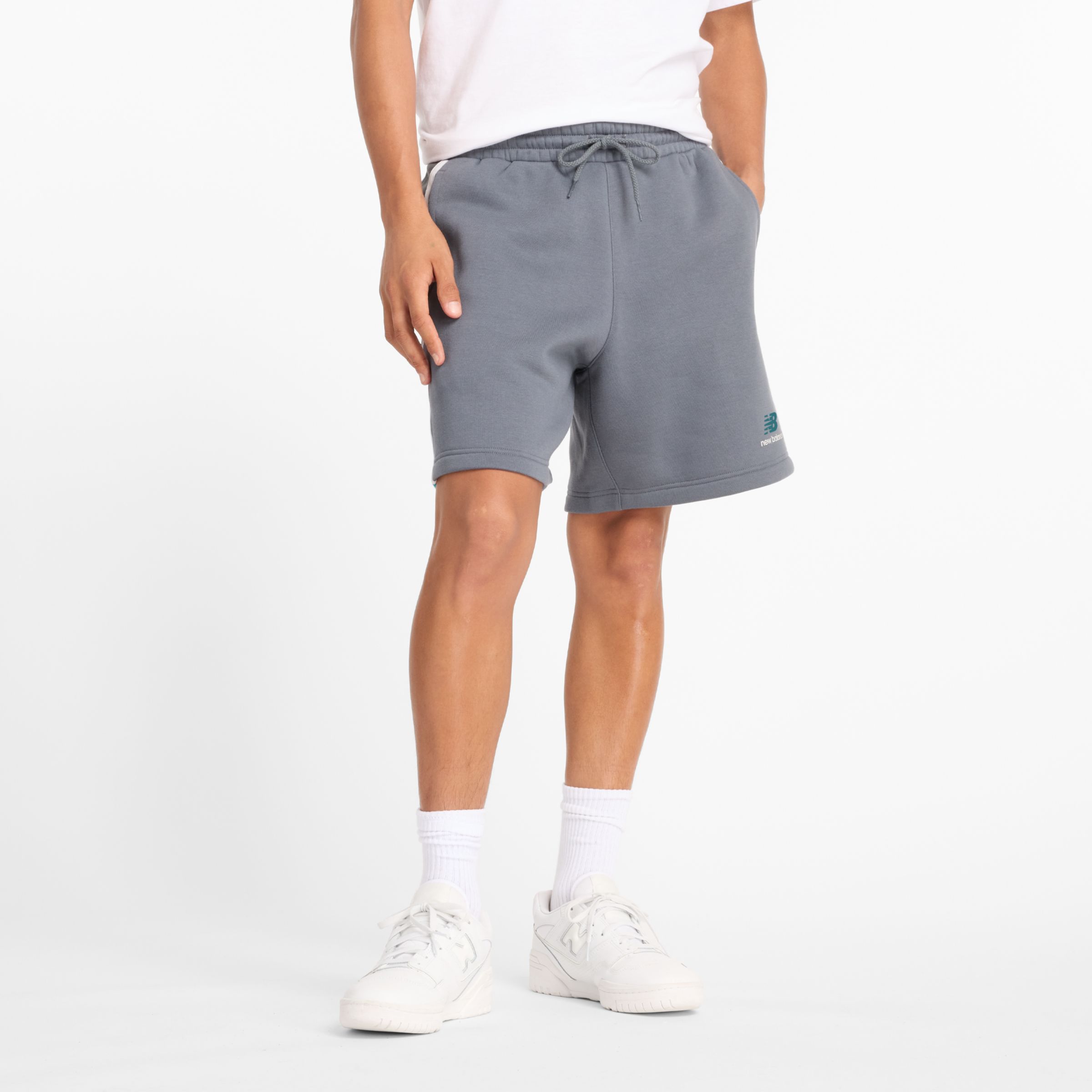 New Balance Uomo Classics Fleece Short 7", Taglia S