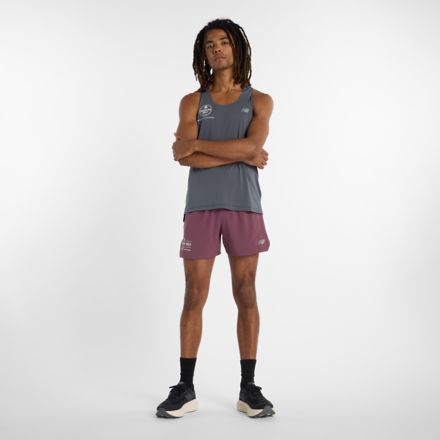 RBC Brooklyn Half RC Short 5", FADED PLUM, MS51226FFDP