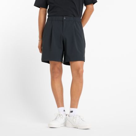 Seersucker Short 7", BLACK, MS51567BK