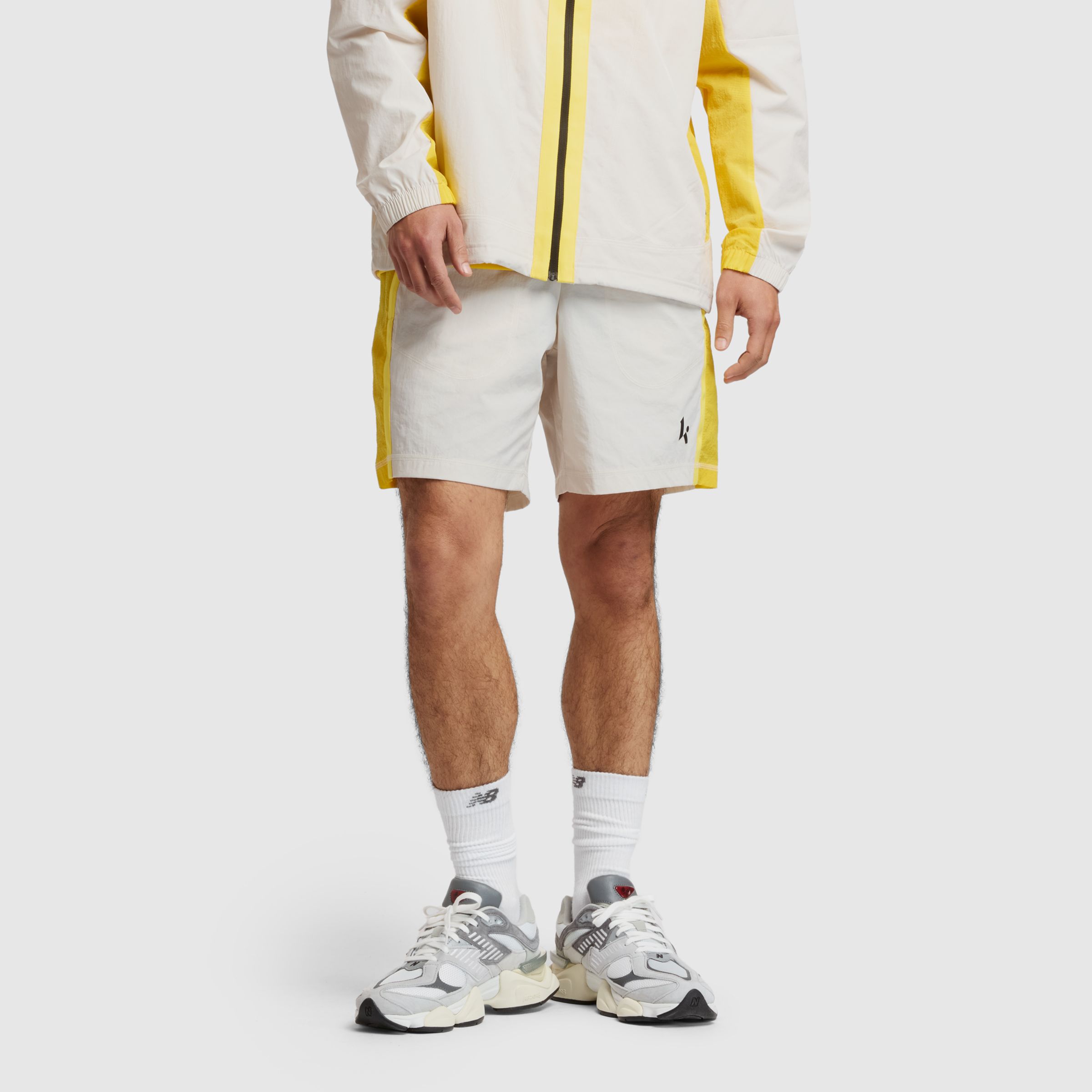 

New Balance Men's Klutch Men's Crinkle Woven Short Grey - Grey