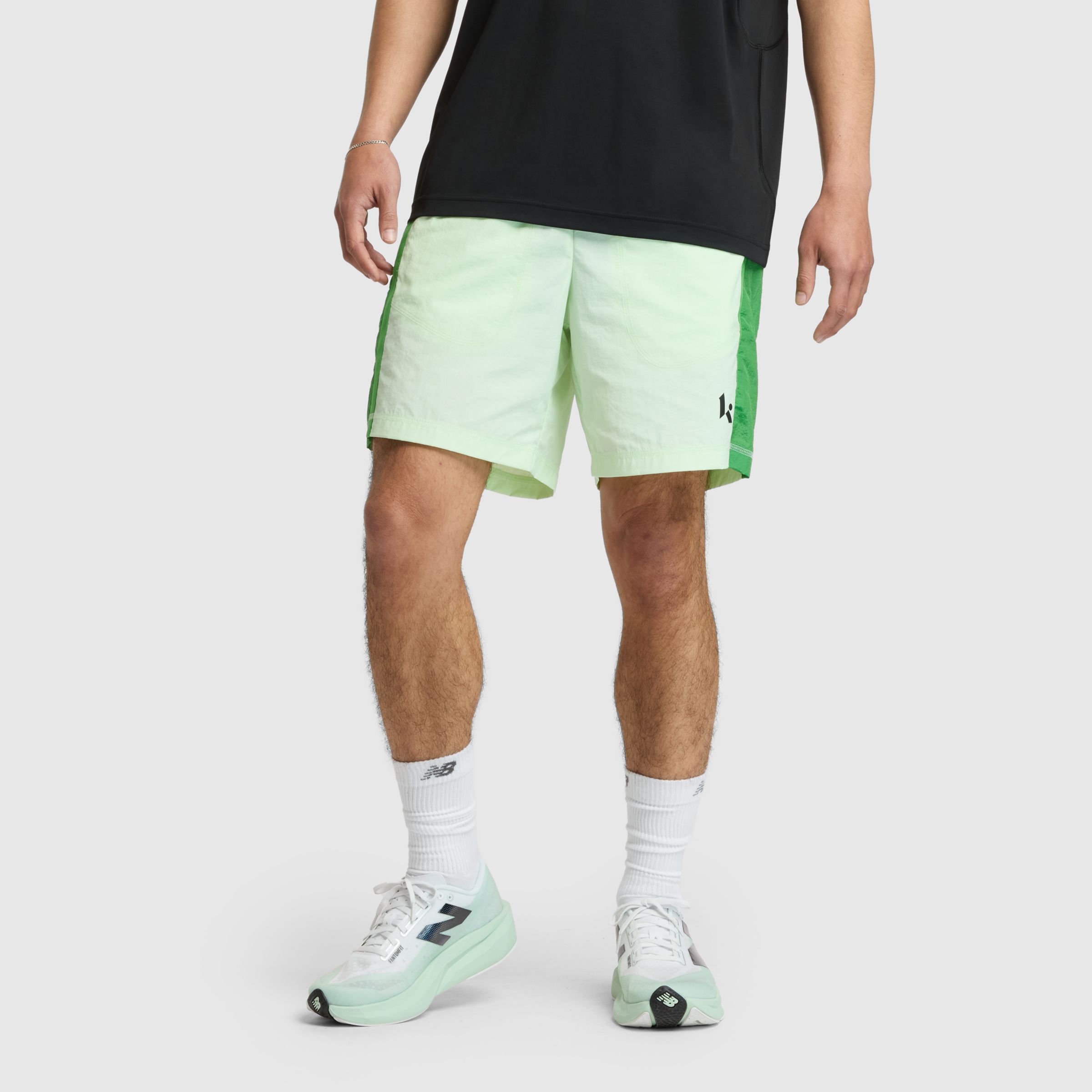 

New Balance Men's Klutch Men's Crinkle Woven Short Green - Green