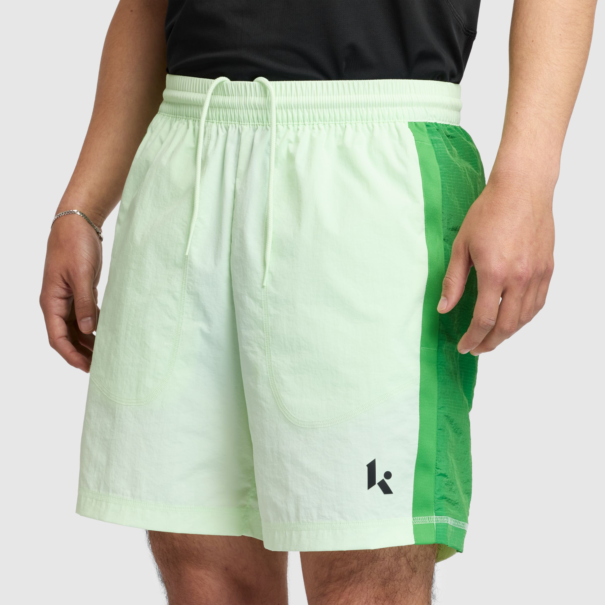Klutch Men's Crinkle Woven Short