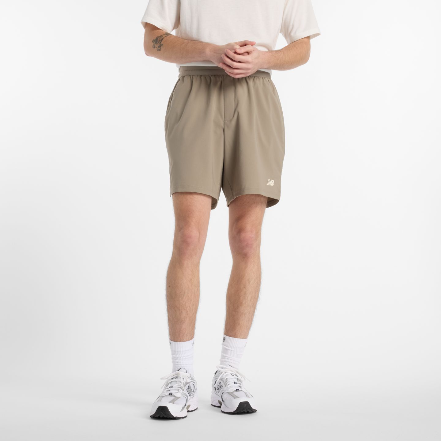 Мужские шорты New Balance Run Energy Short, цвет: Dockside — фото 1