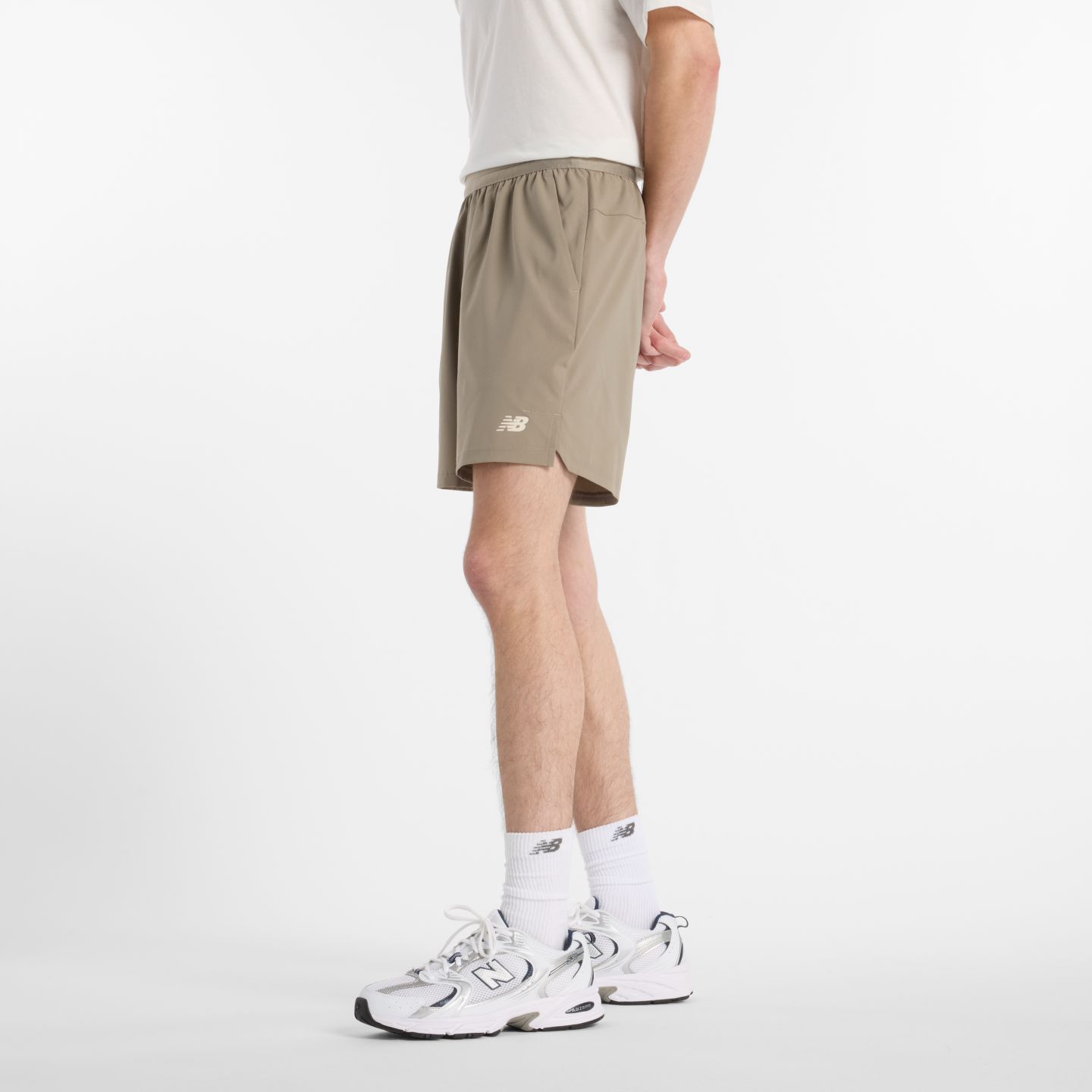 Мужские шорты New Balance Run Energy Short, цвет: Dockside — фото 4