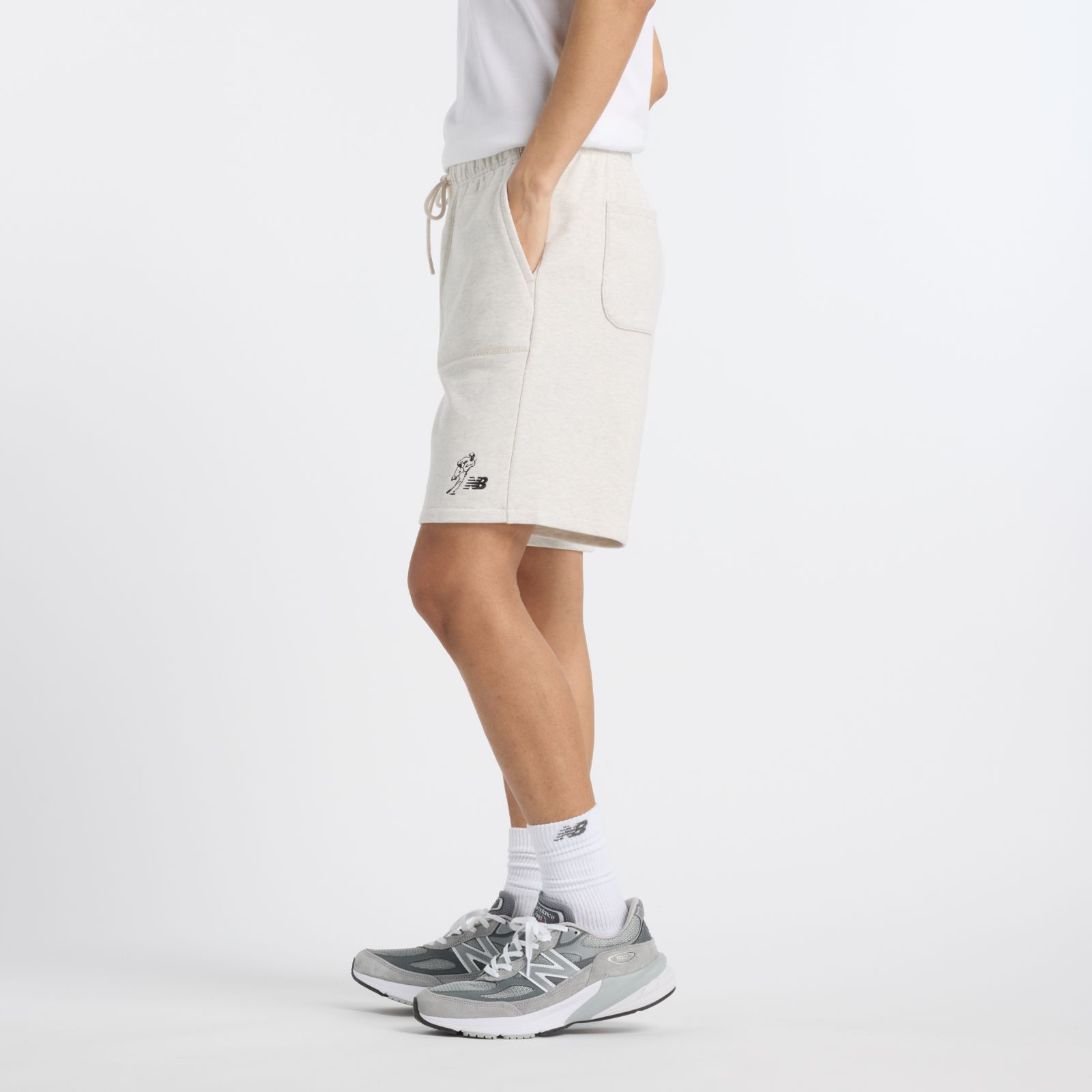 Мужские худи New Balance Shohei Signature Fleece 9" Short — фото 5